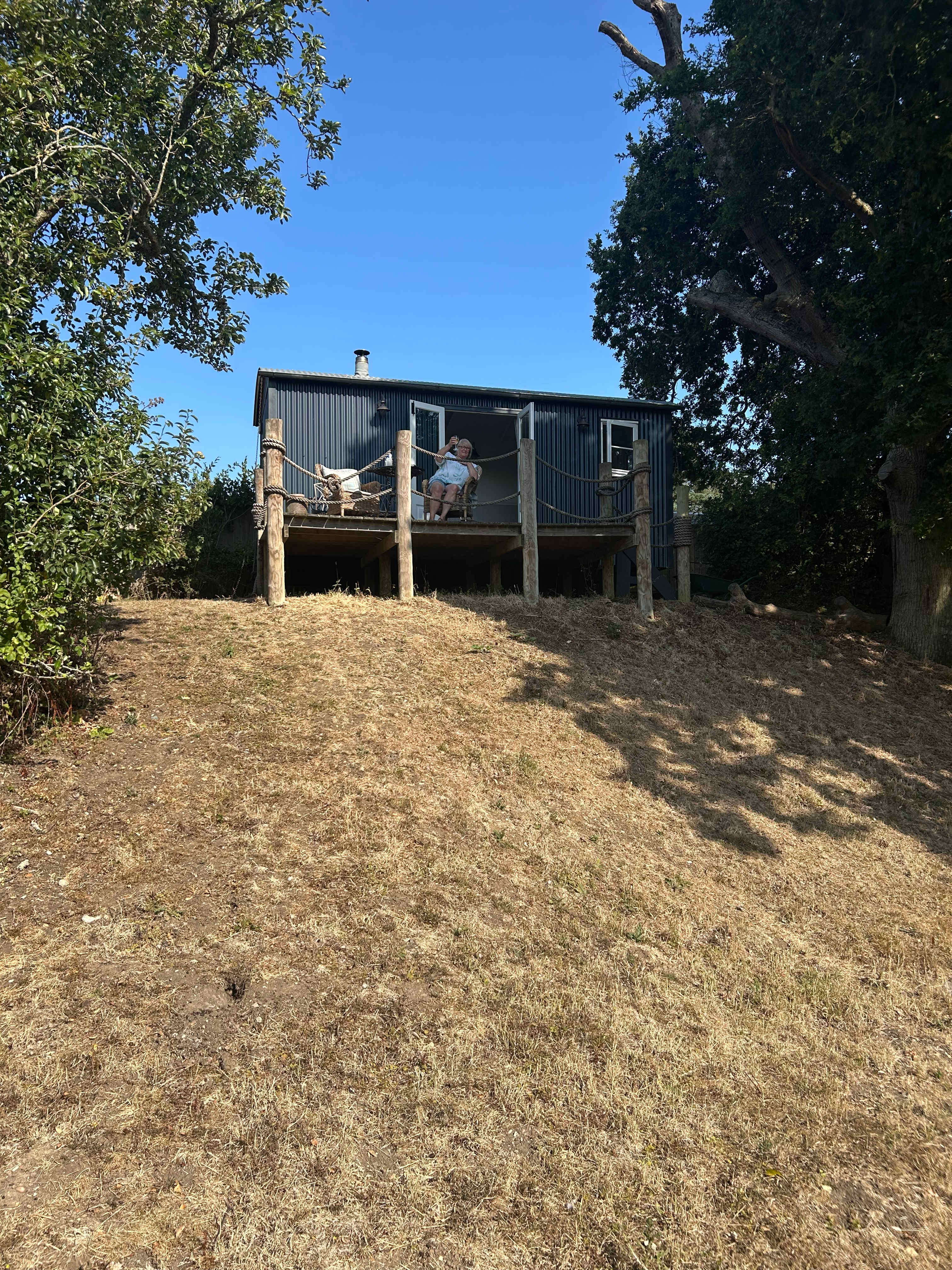 Unique Shepherds Huts on a Vineyard