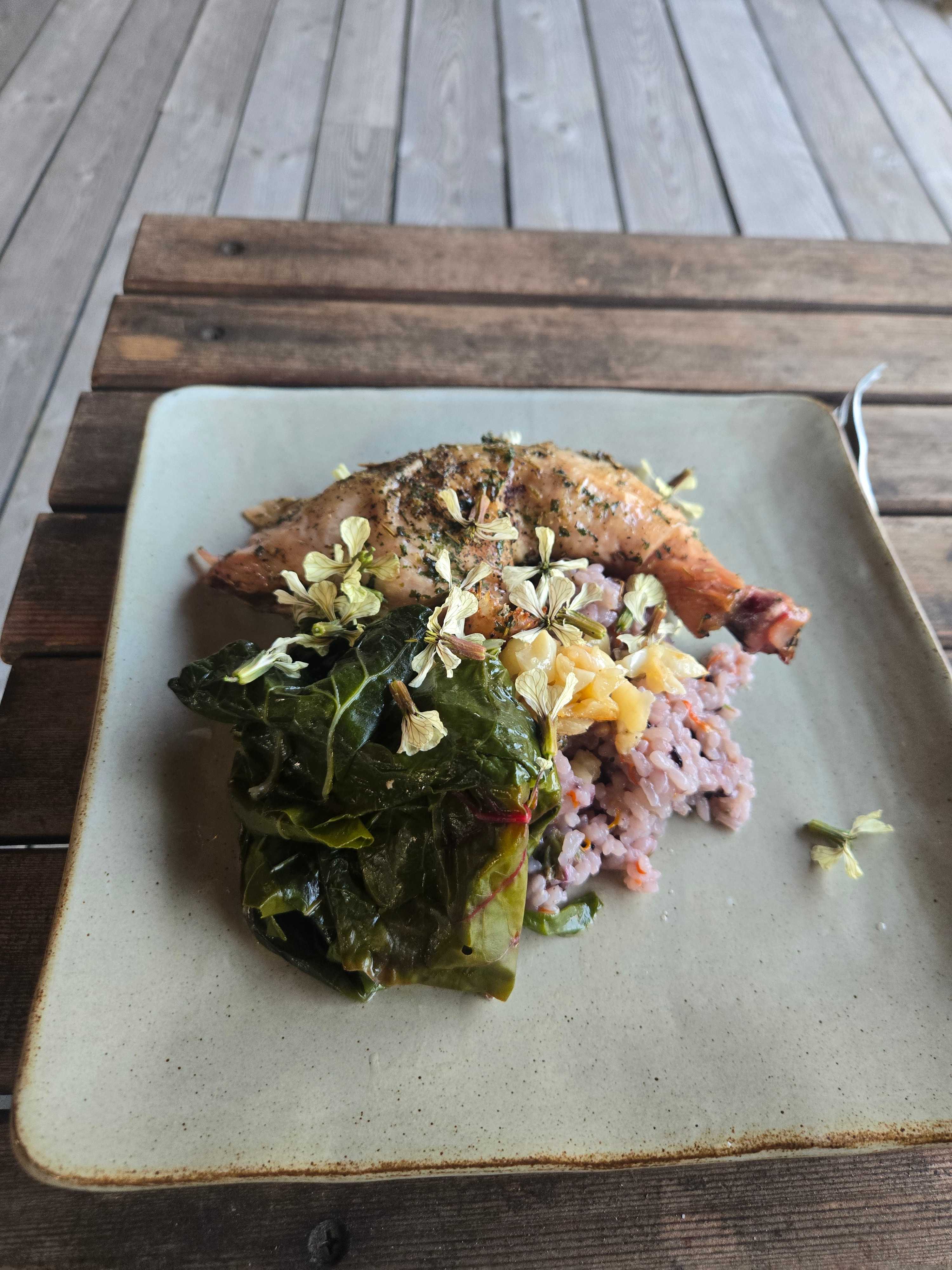 Jason's fabulous cooking