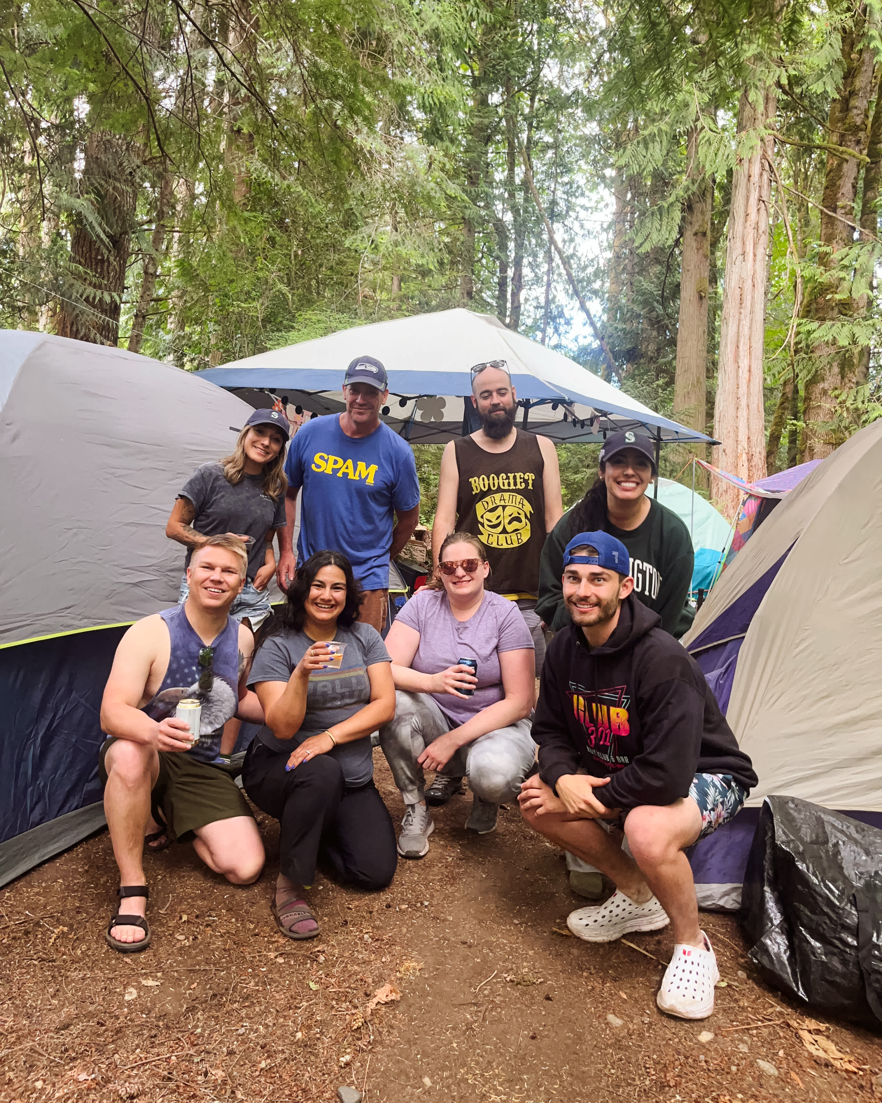 Us with our camp host Jerrett!