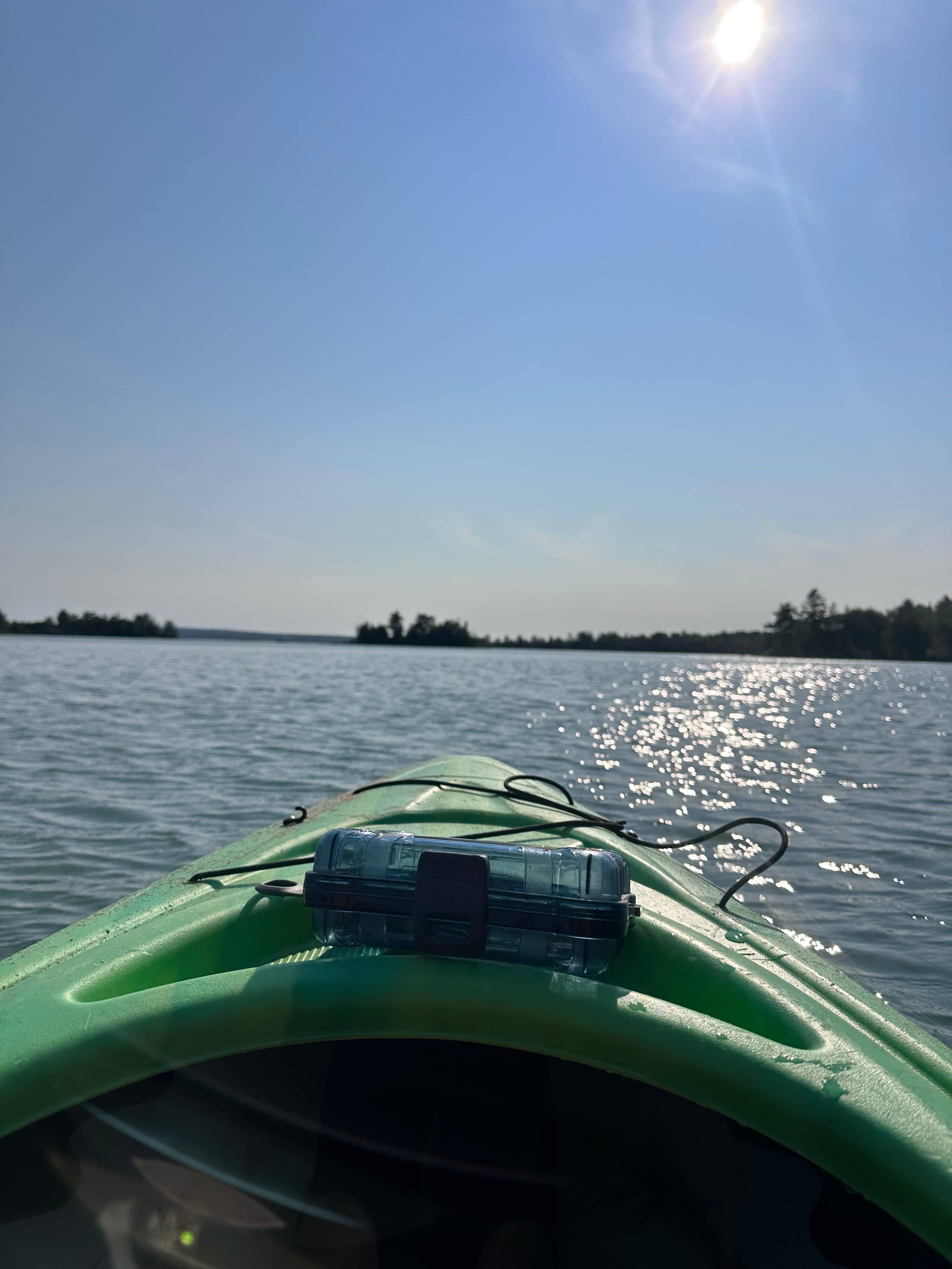 Thanks for the use of the kayak 