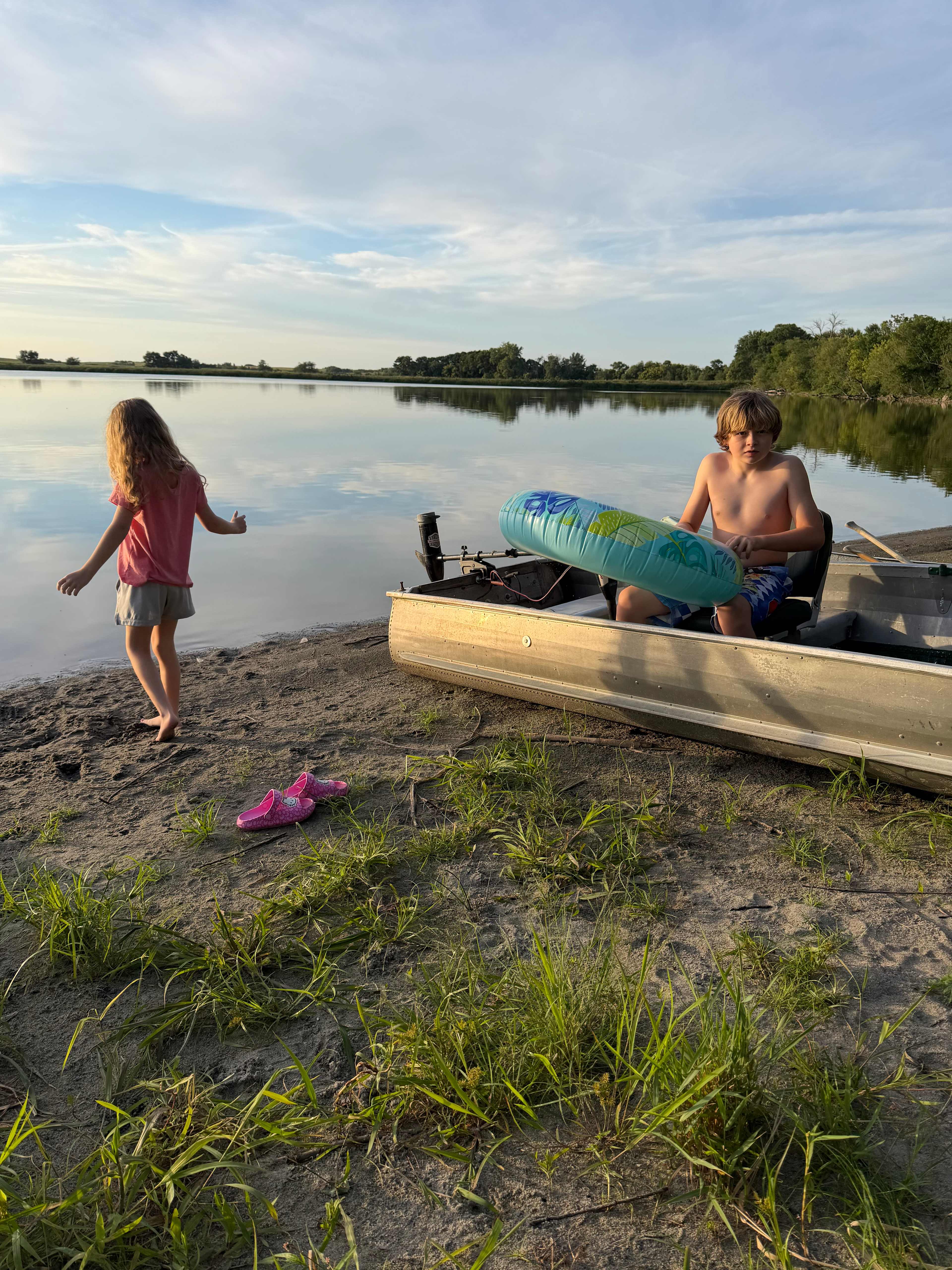 Good swimming, or take a kayak or fishing bout out on the lake