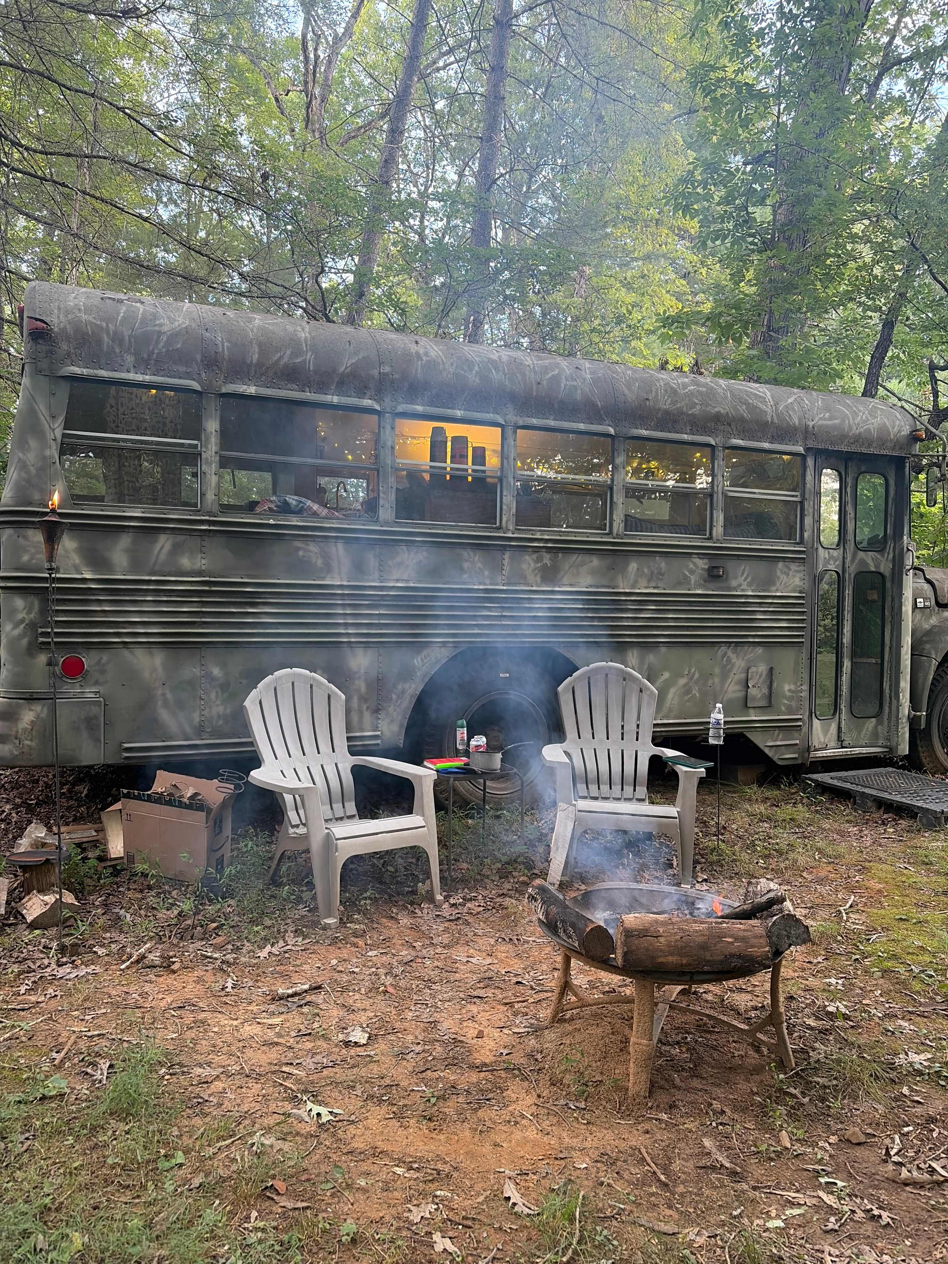 Blue Bird with Heat/AC!!