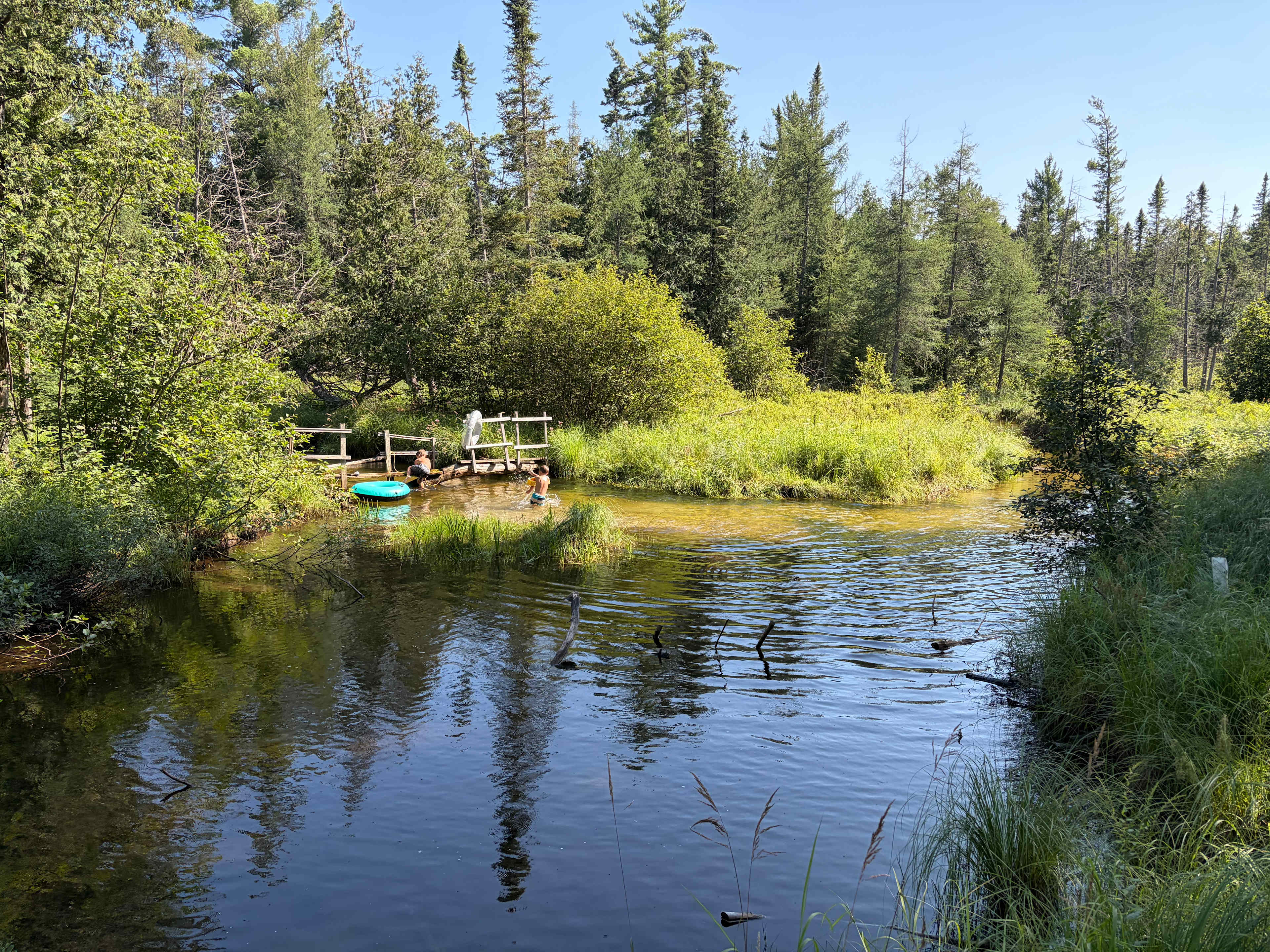 RV-tent,gorgeous PRIVATE water view