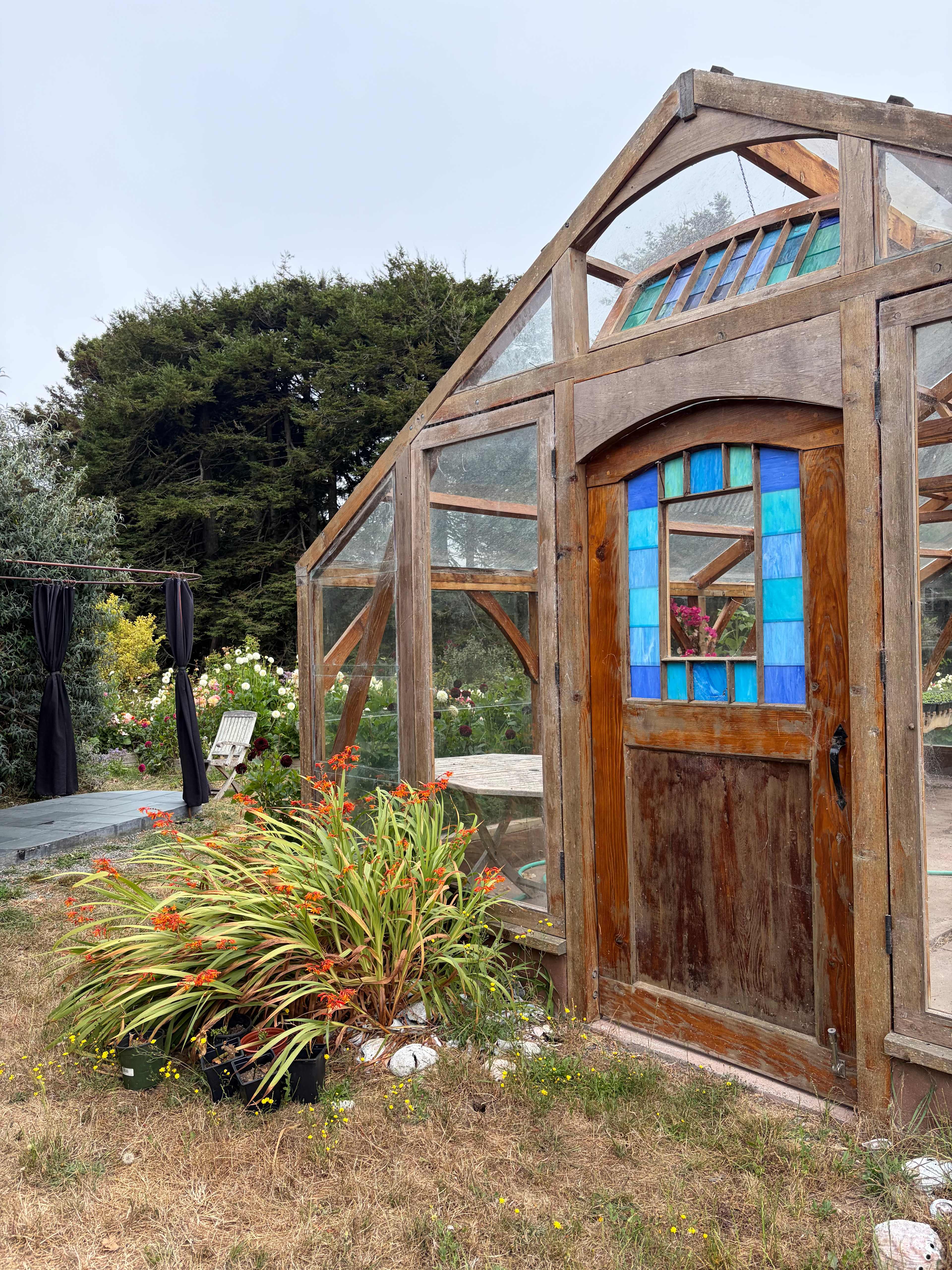 Greenhouse + shower