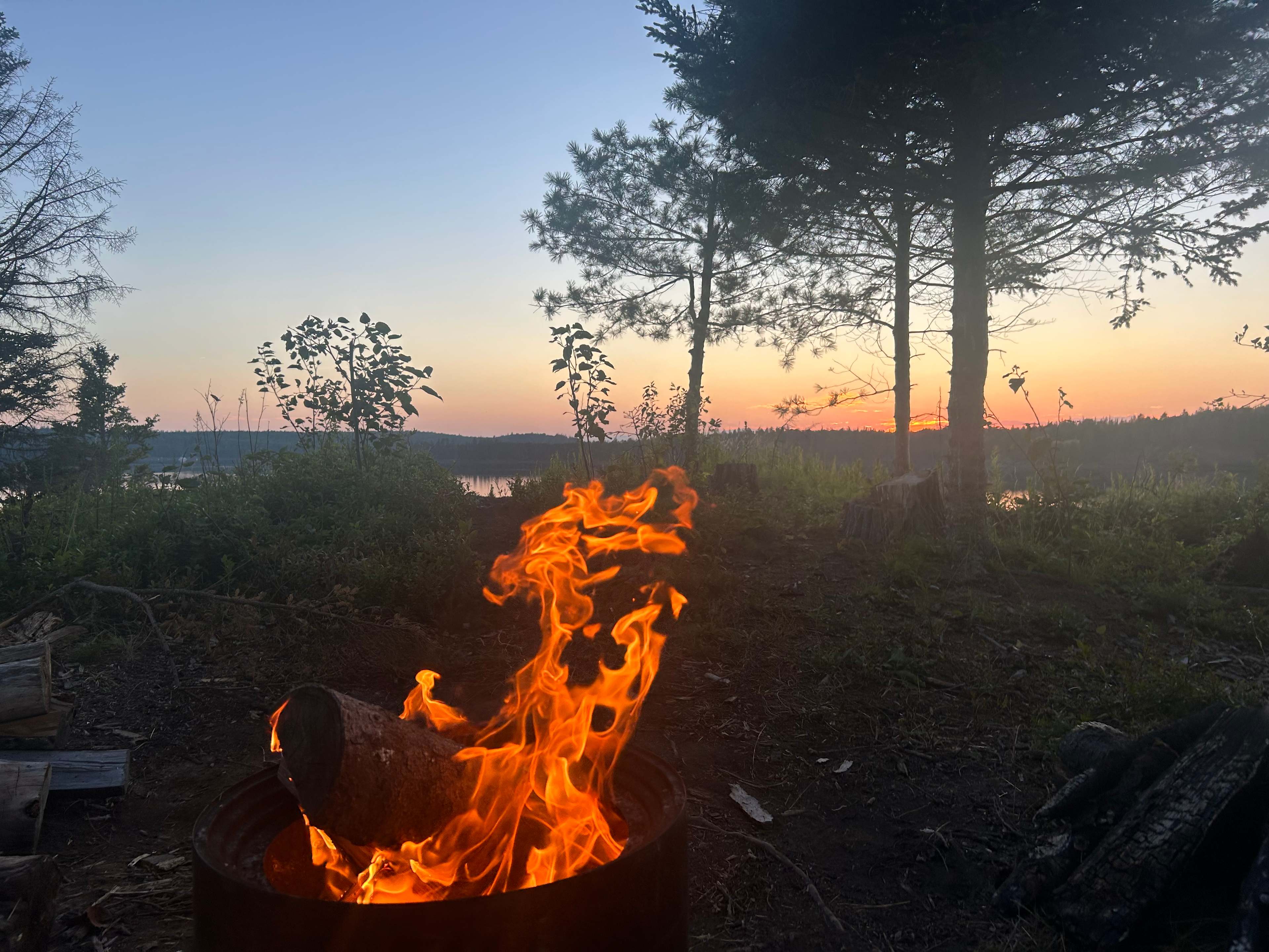 Mouth of the Magaguadavic Camping