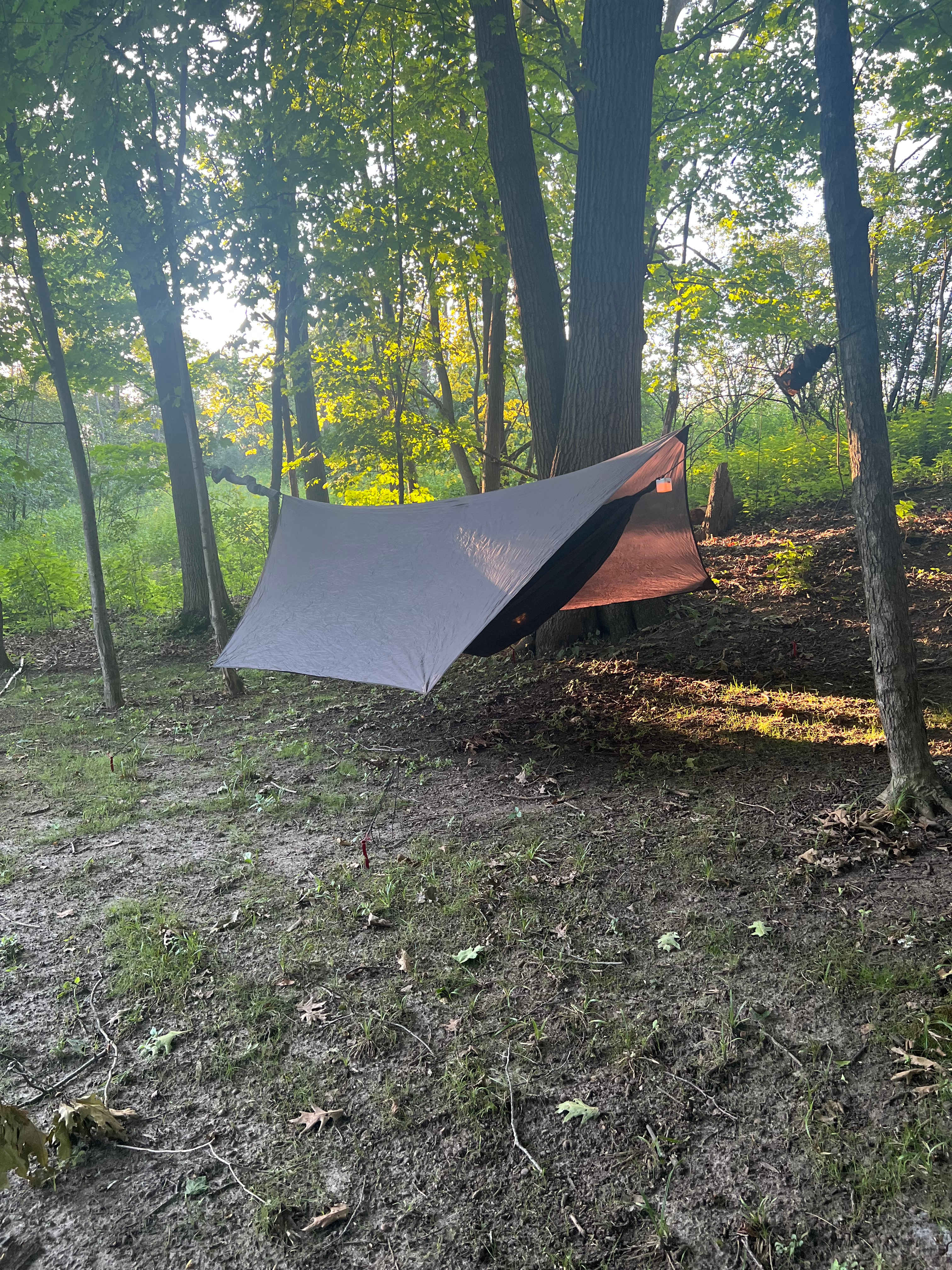 Riverside Hammock Camping