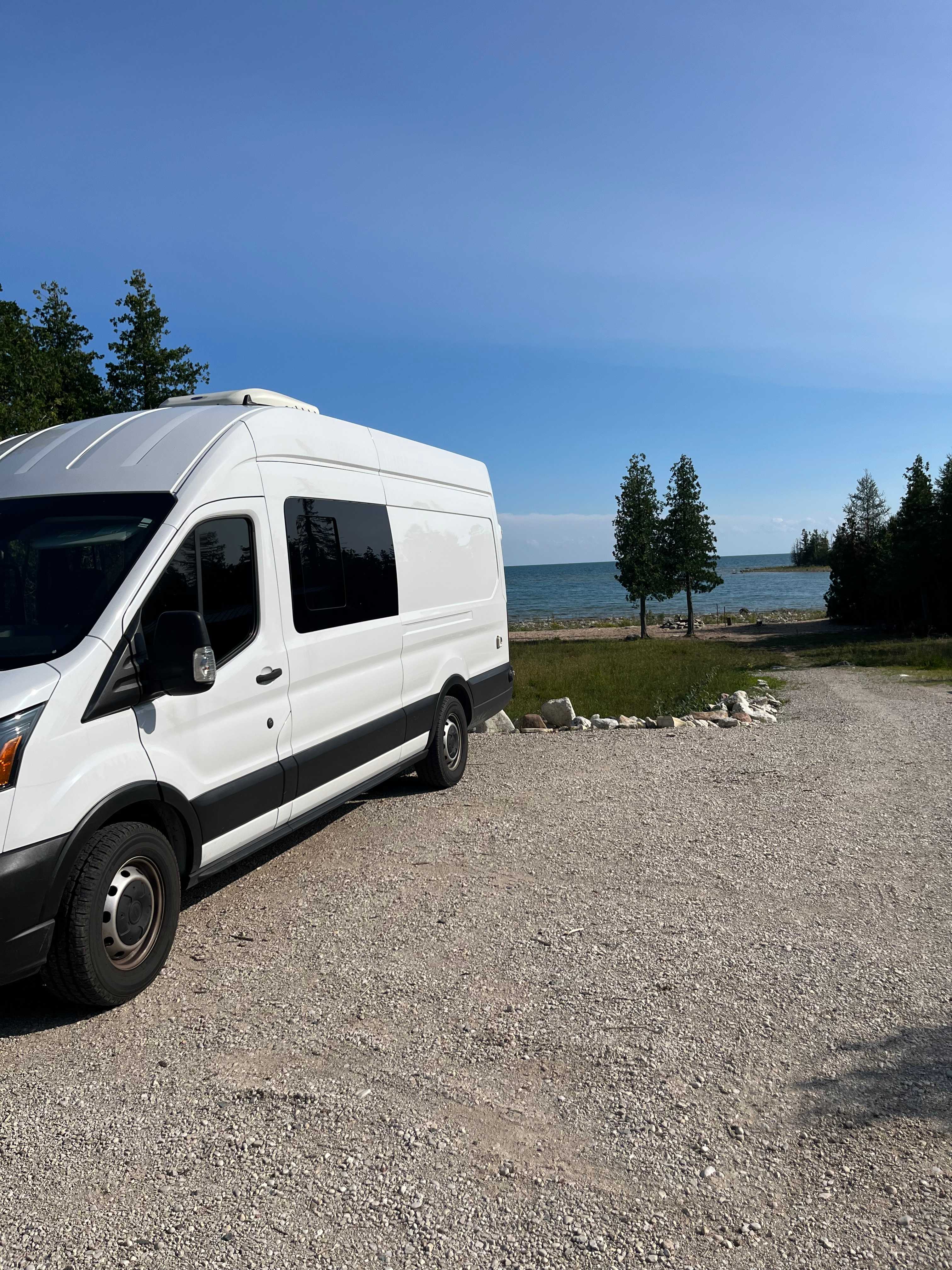 Lake Huron frontage Campsite