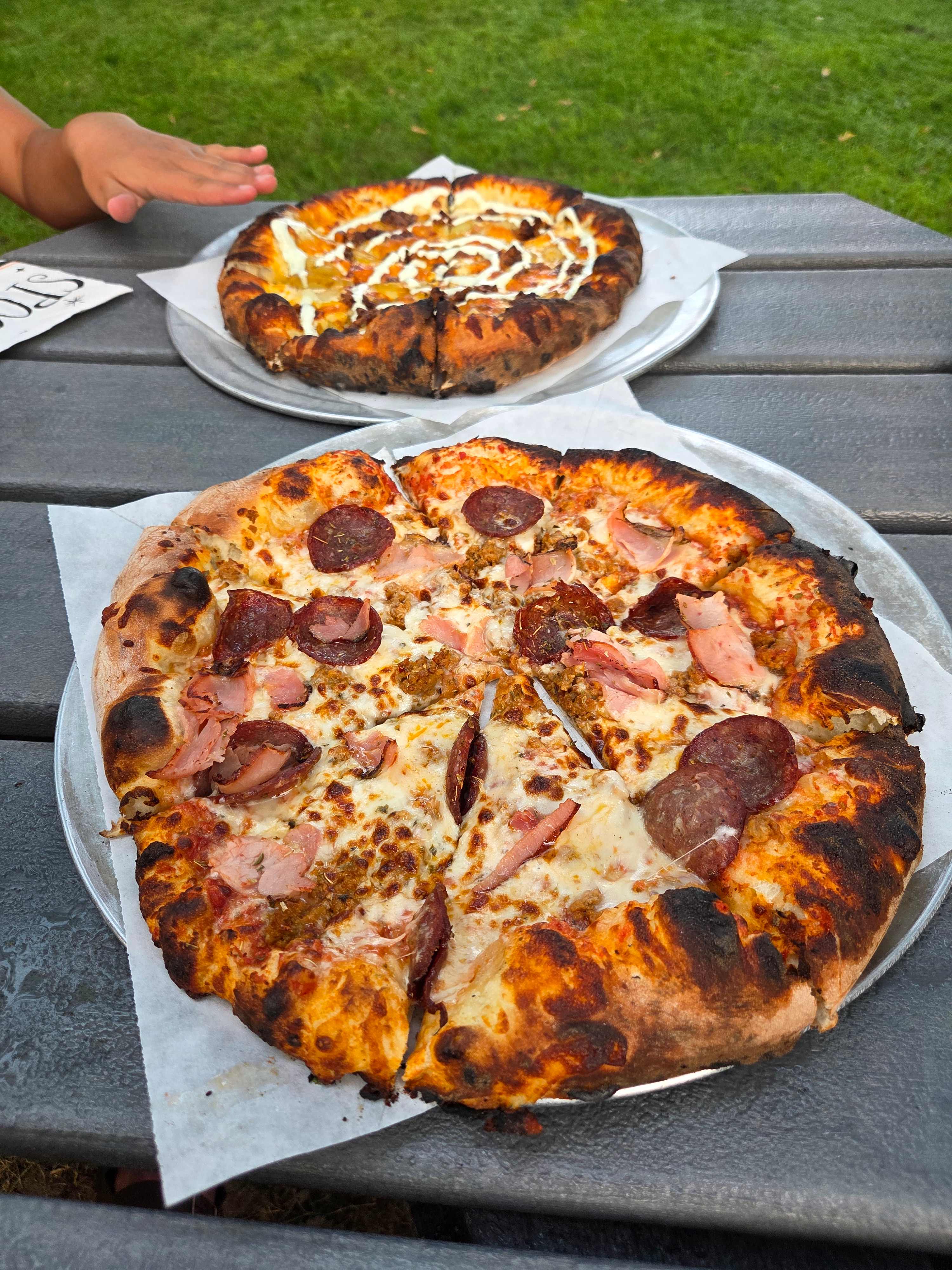 Alpha and Omega Pizza Farm