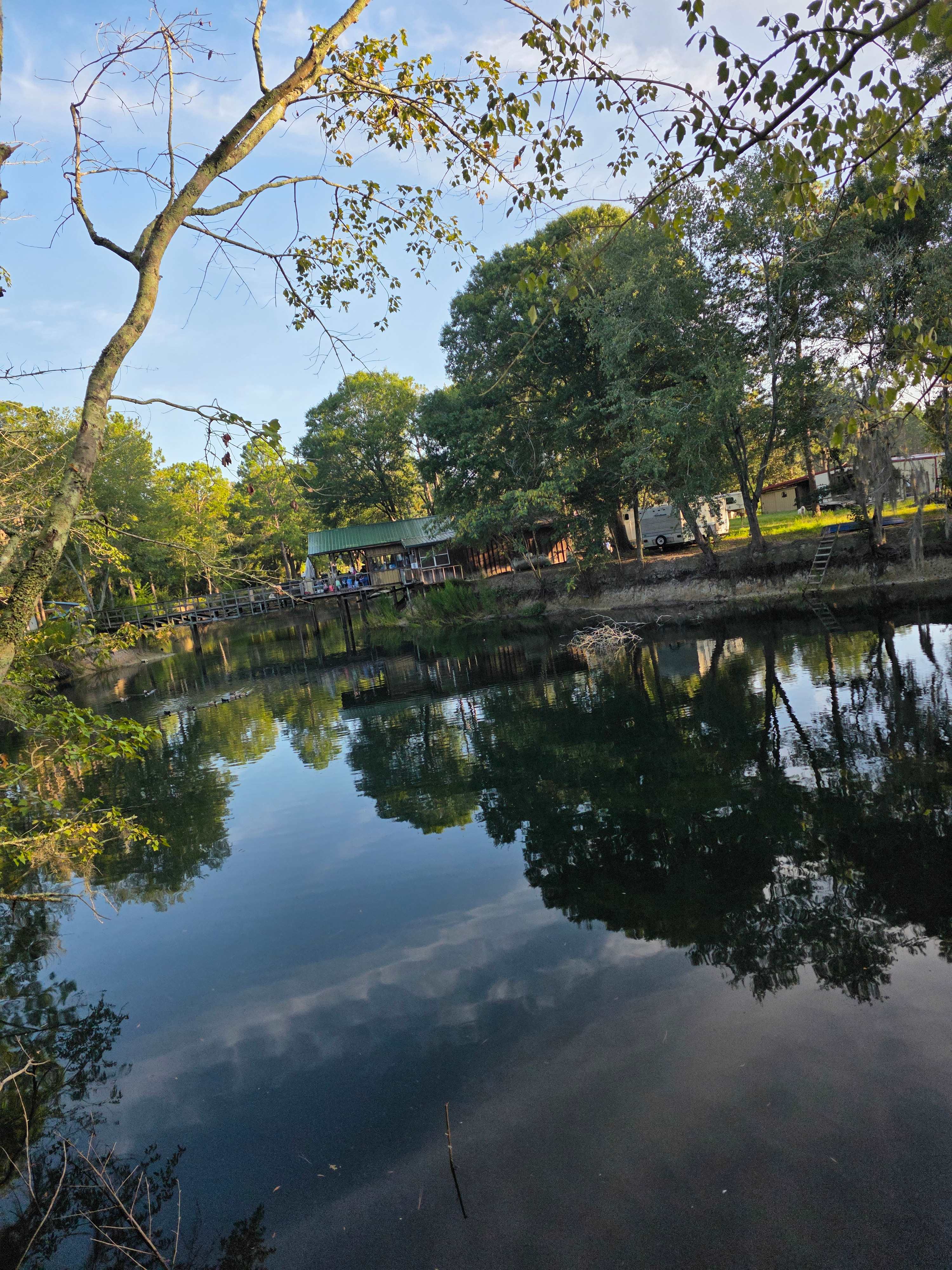 Beautiful spring pond!! I swam :) 