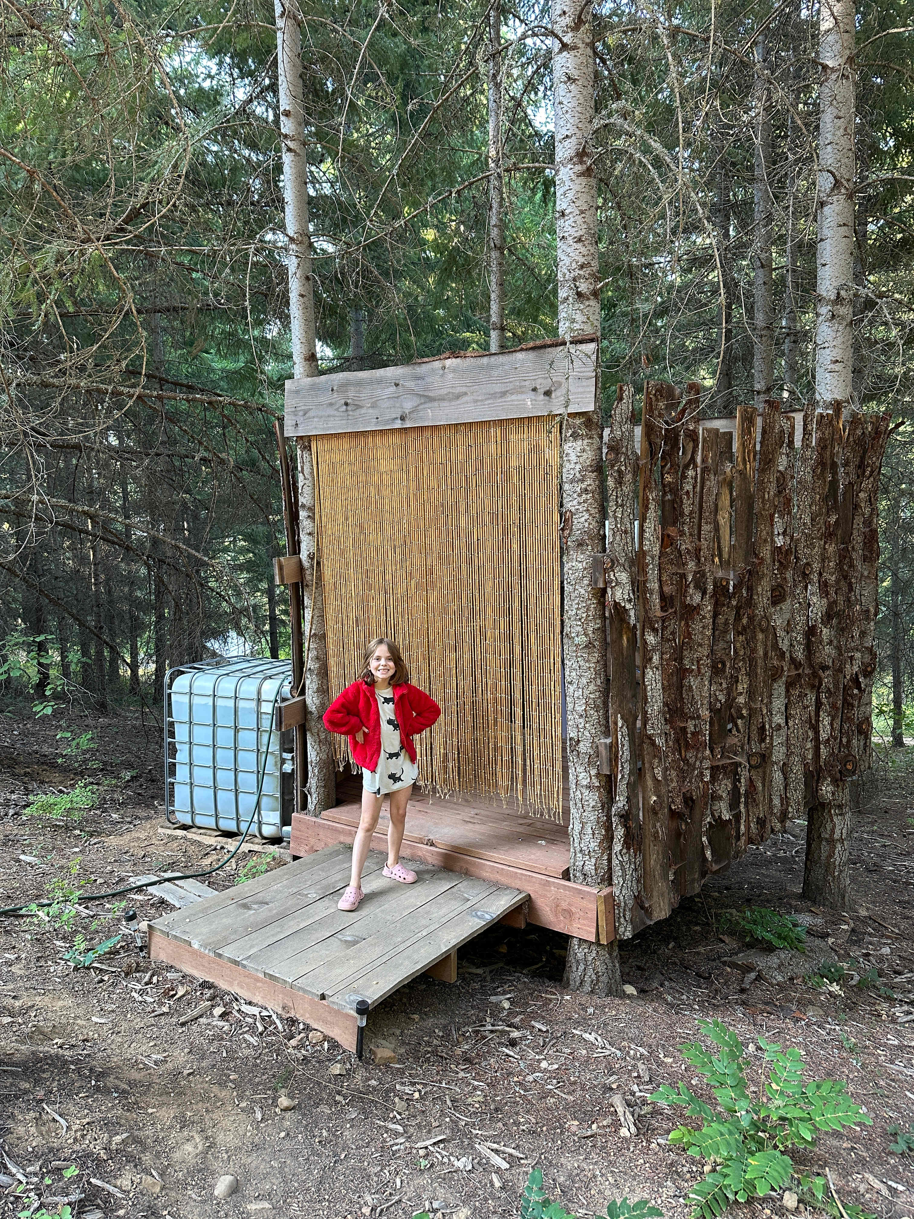 Outdoor shower