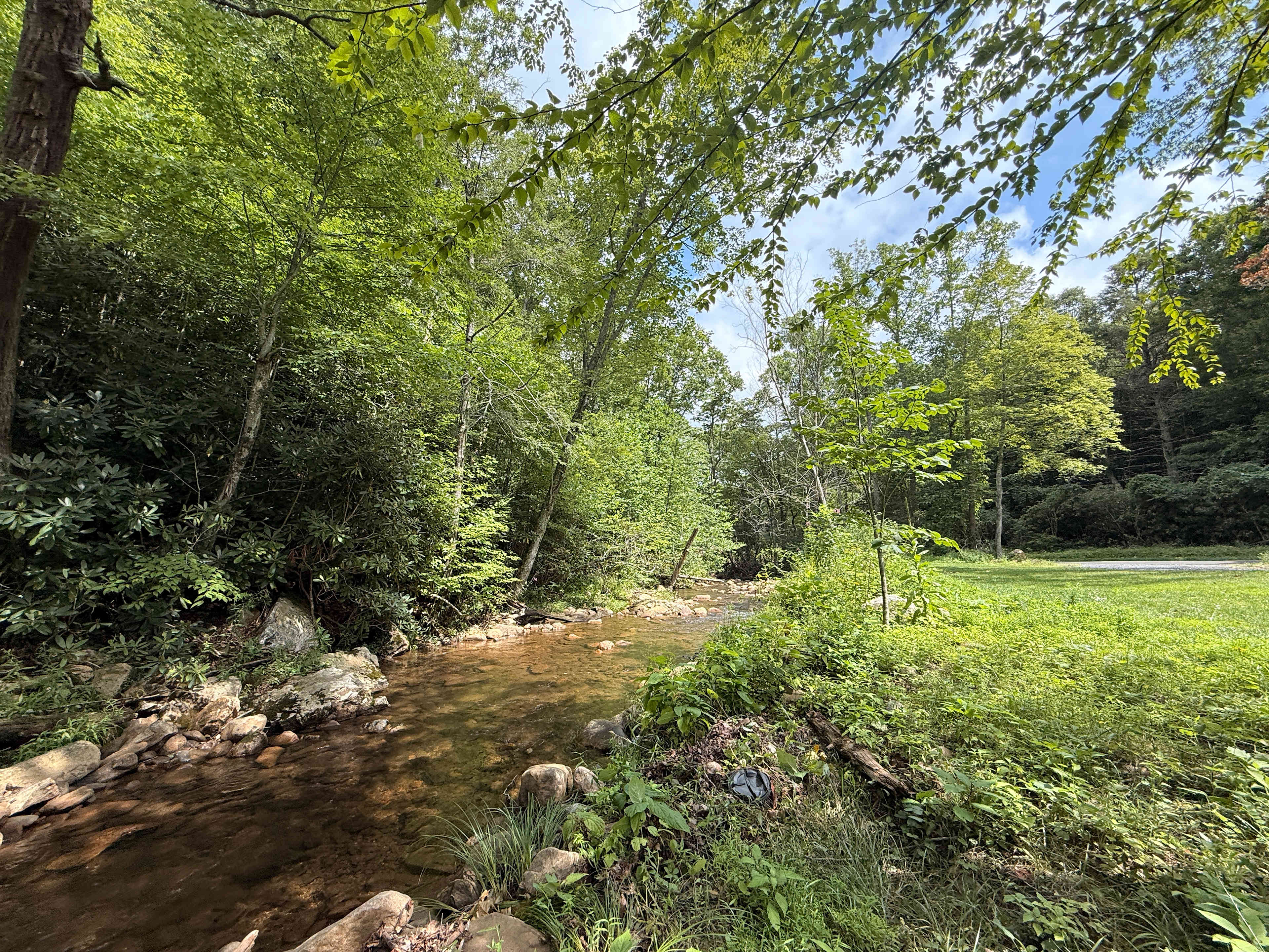 The creek view is phenomenal!