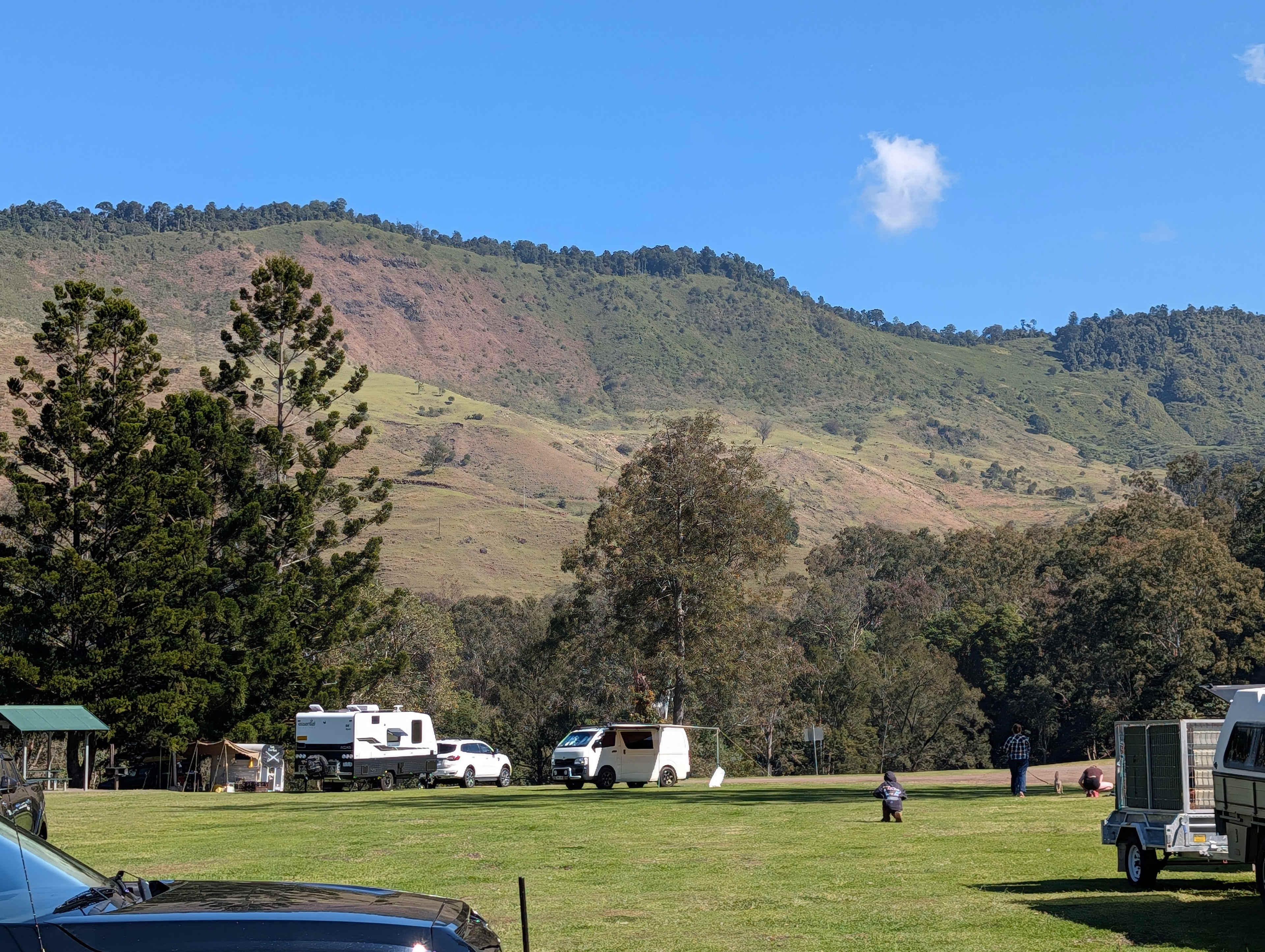 Andrew Drynan Park-Camp with a view