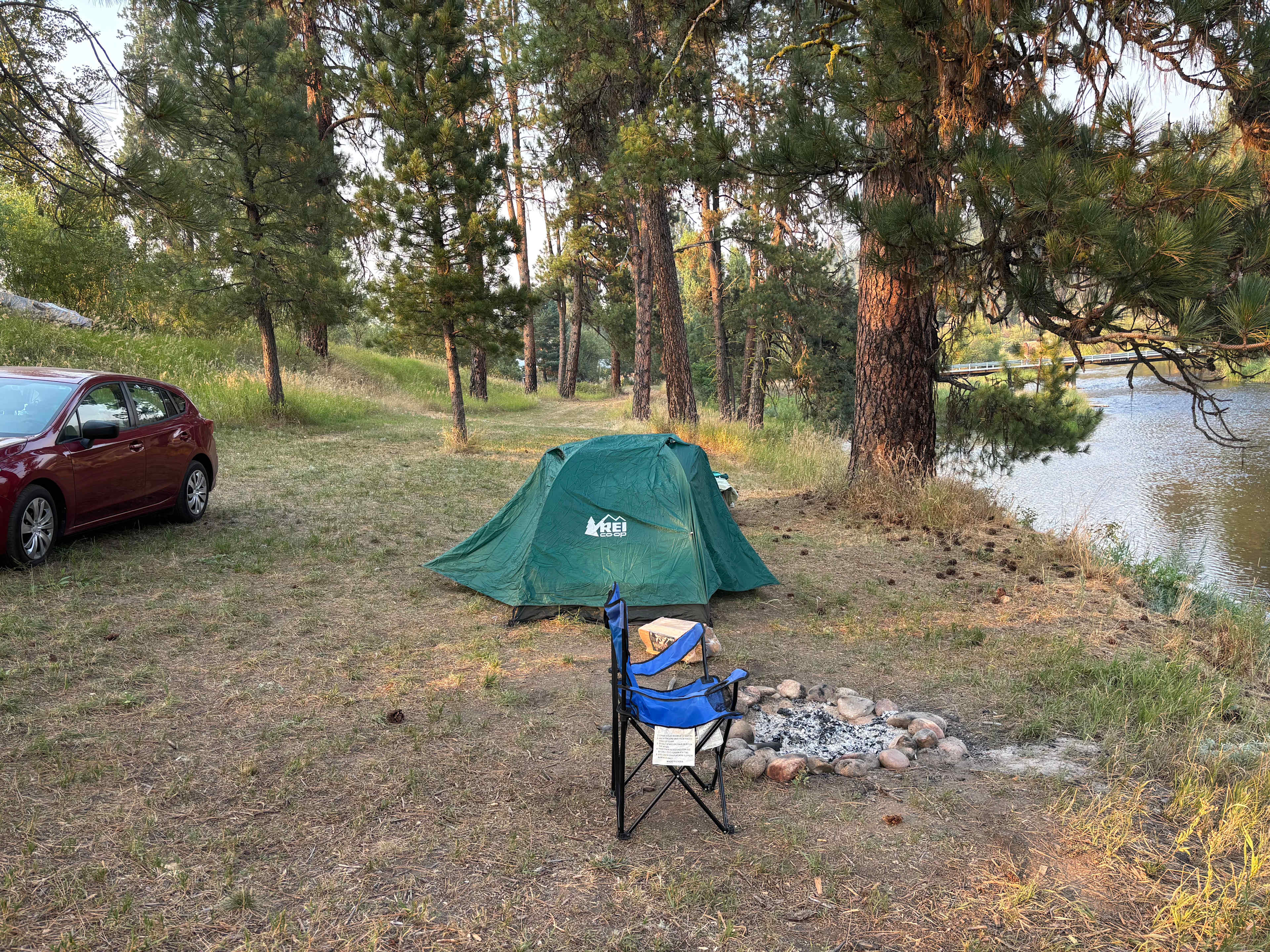 Garden Valley River Access Campsite