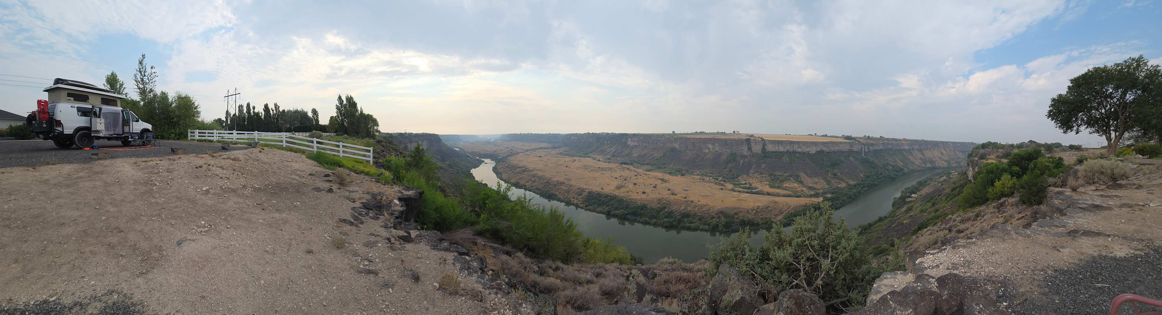 Panoramic shot
