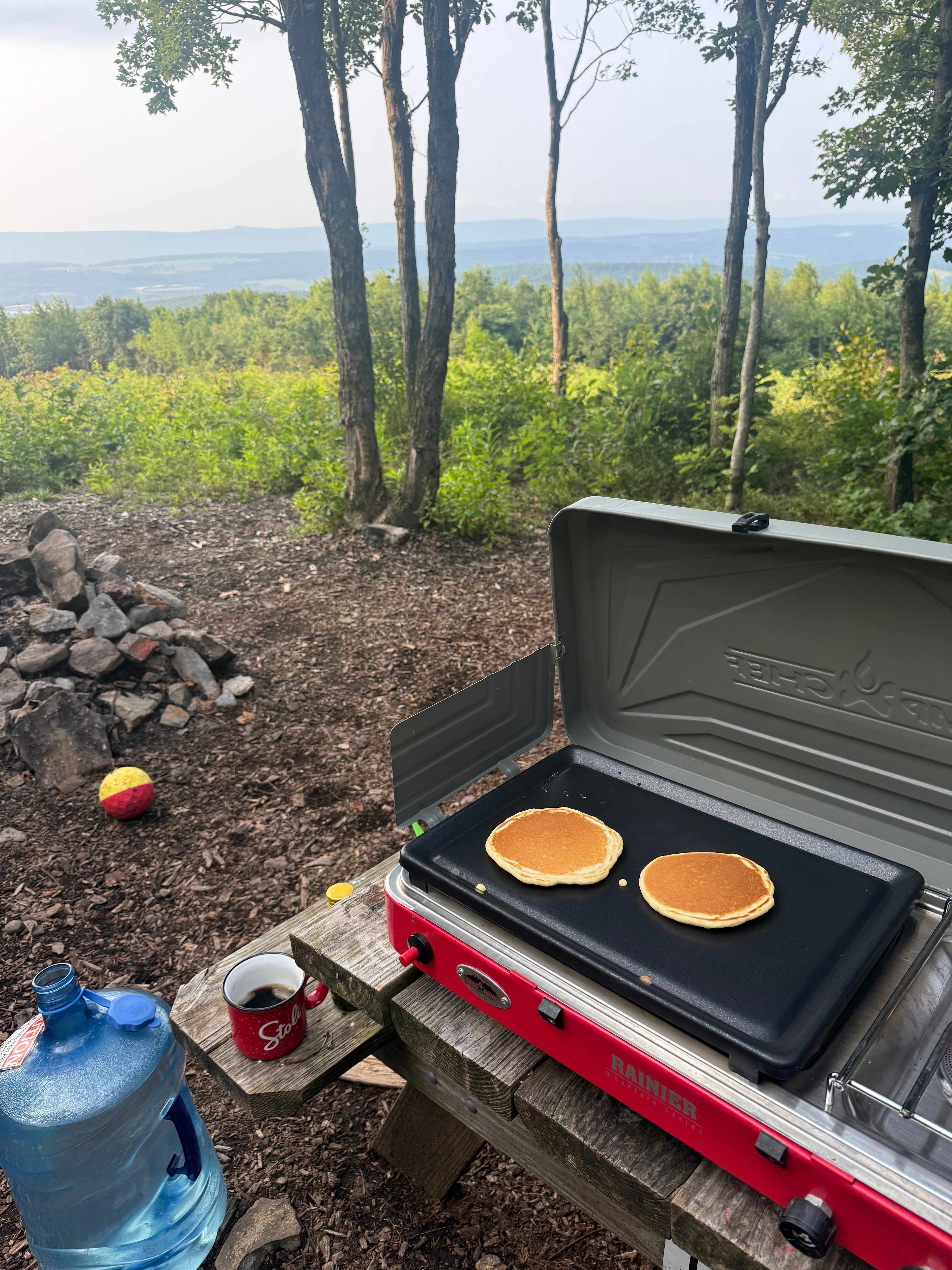 100 Mile View Camping, Jim Thorpe