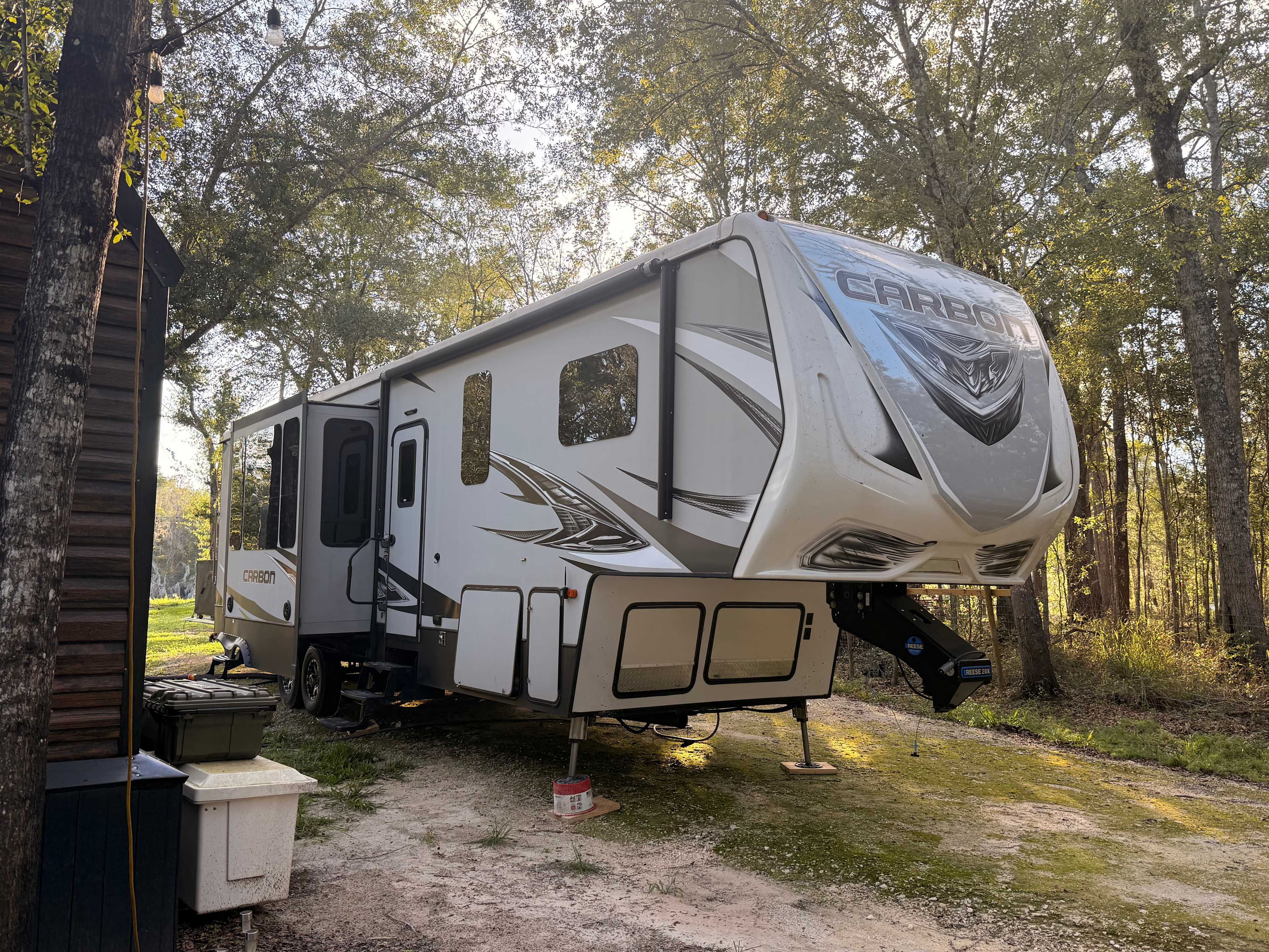Trailer is 39ft but with truck is 45ft