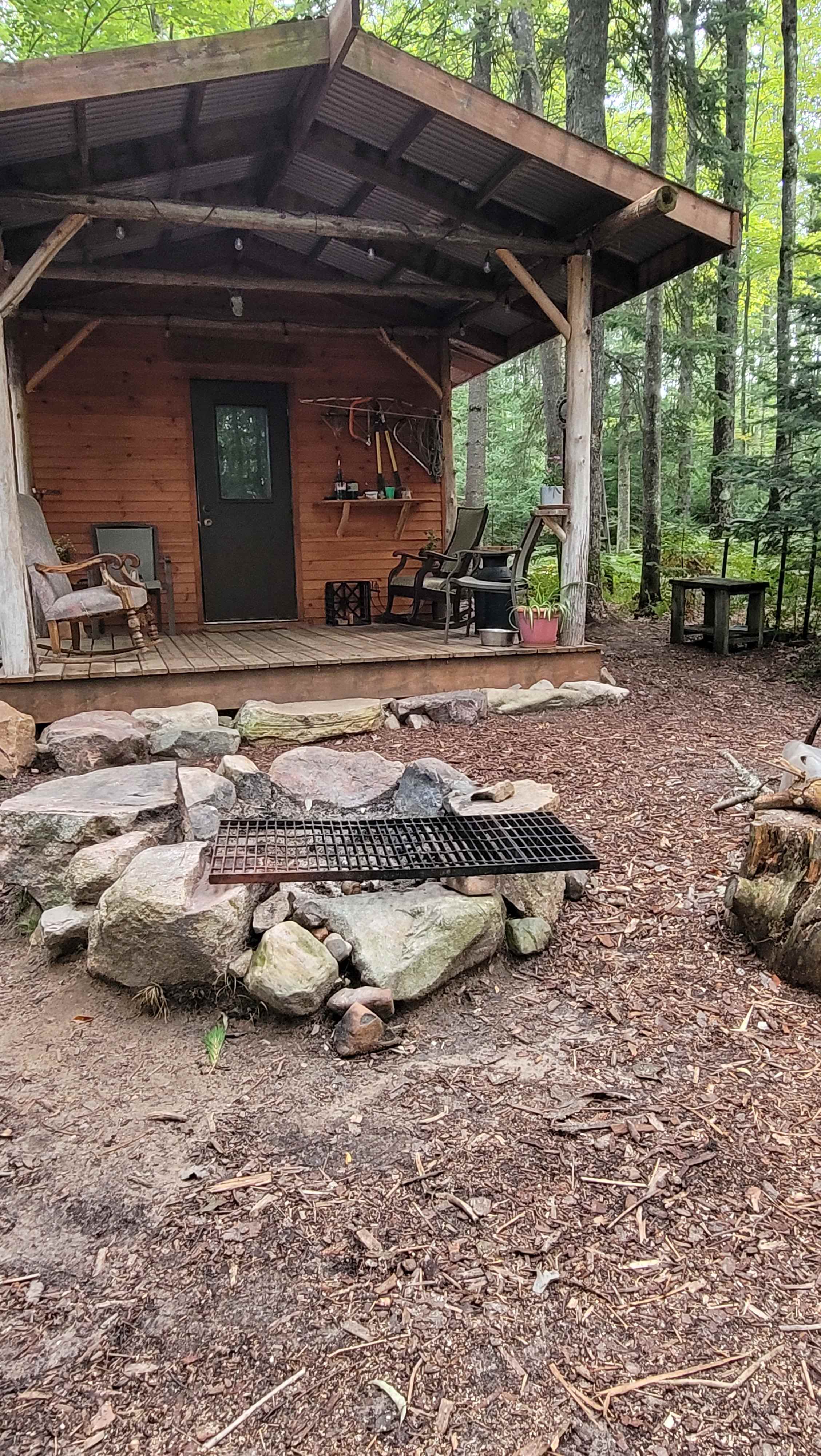 Ricky’s Pine River hunt/camp