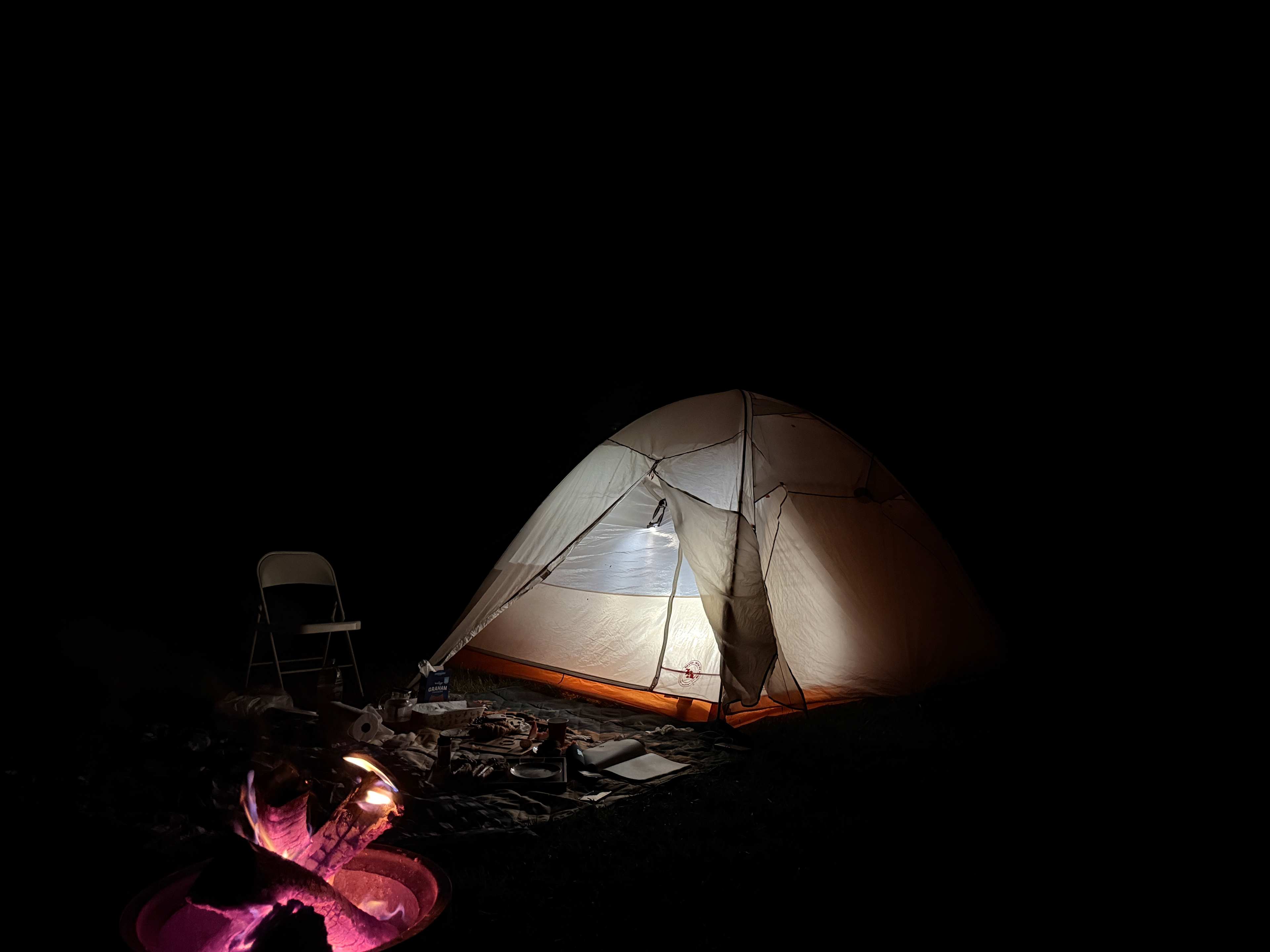 Camping at Oak Grove