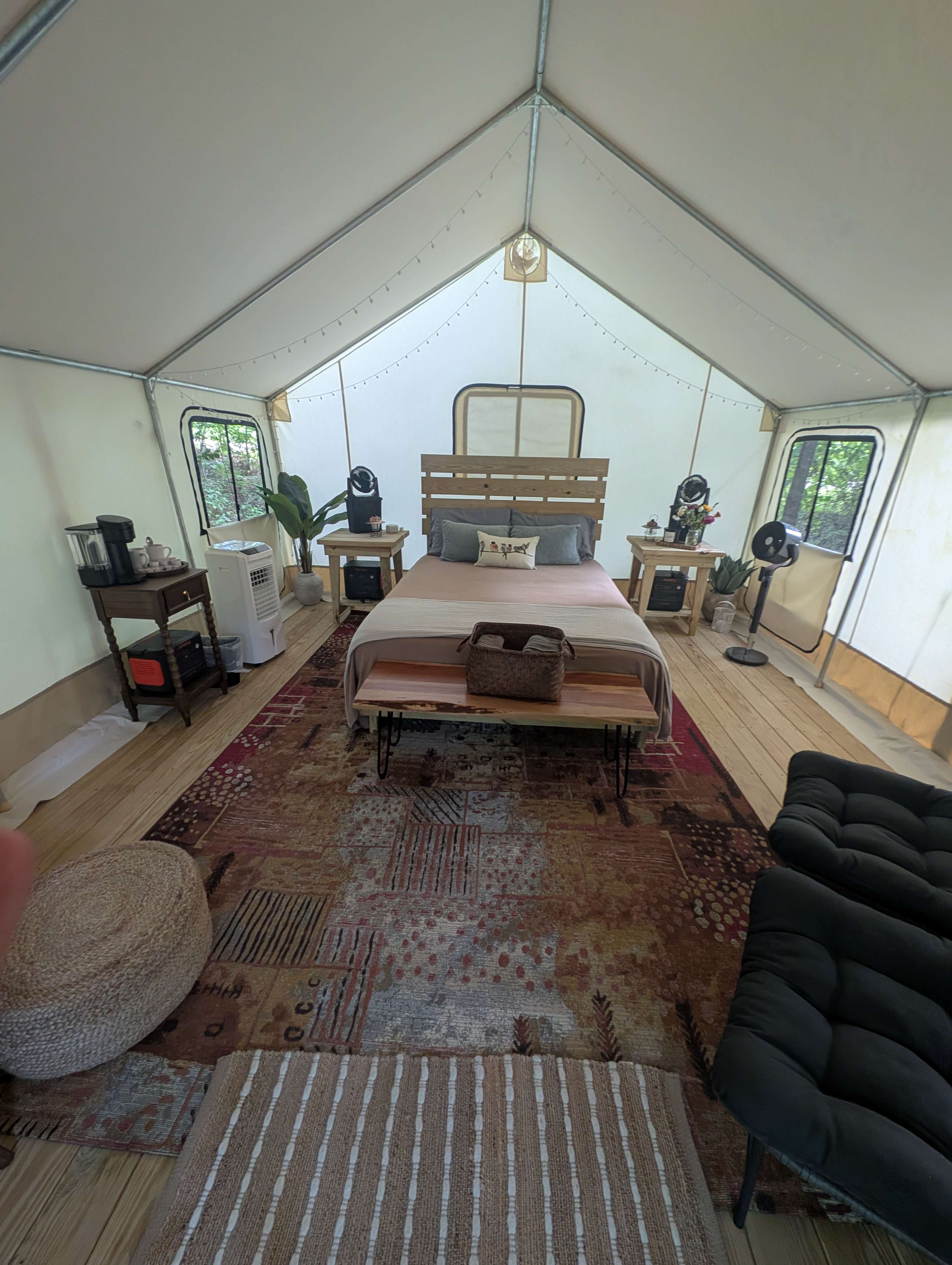 Kerr Lake Glamping at Holly Forest