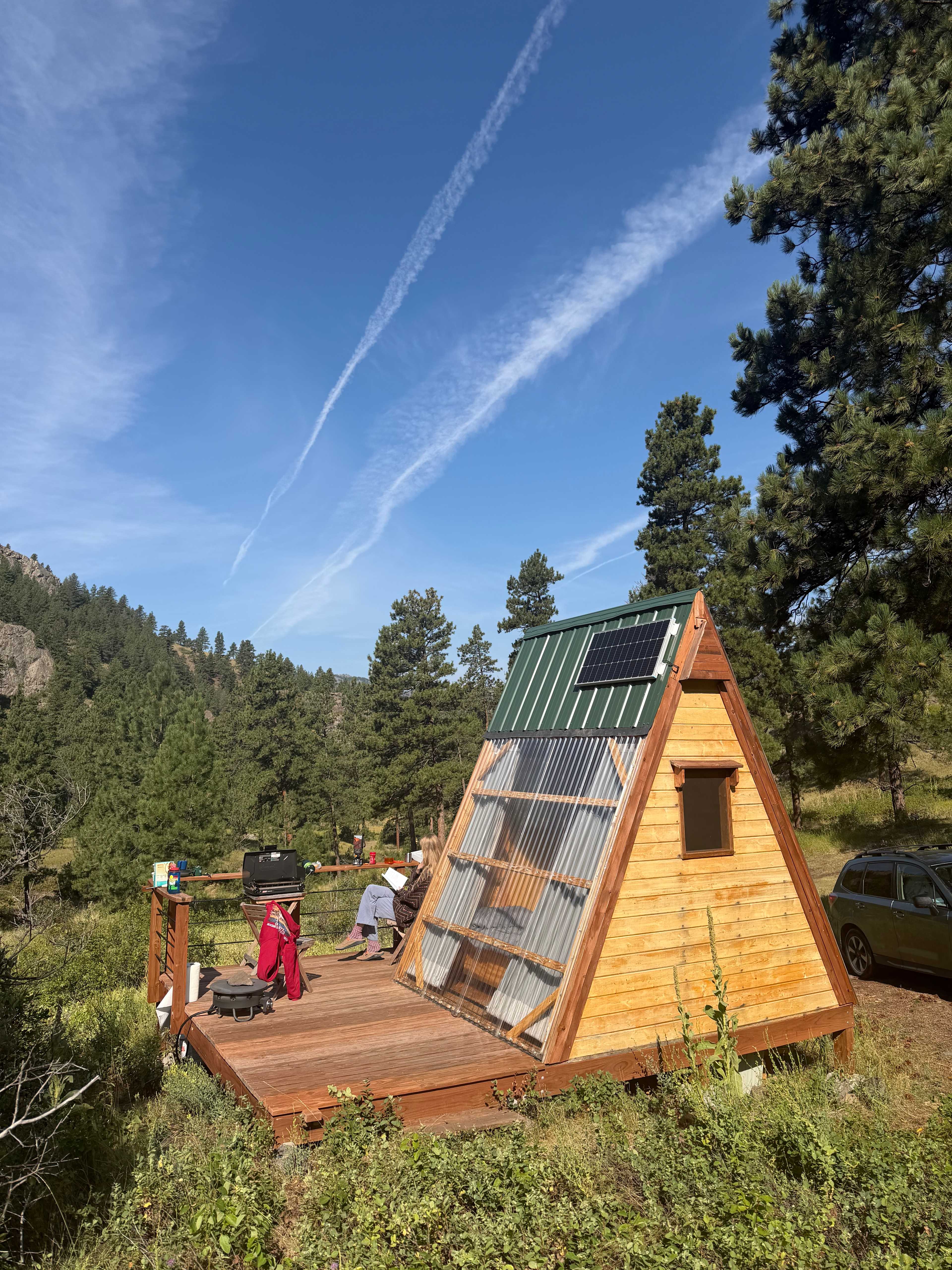 A Canyon Stay with Mini A-frame
