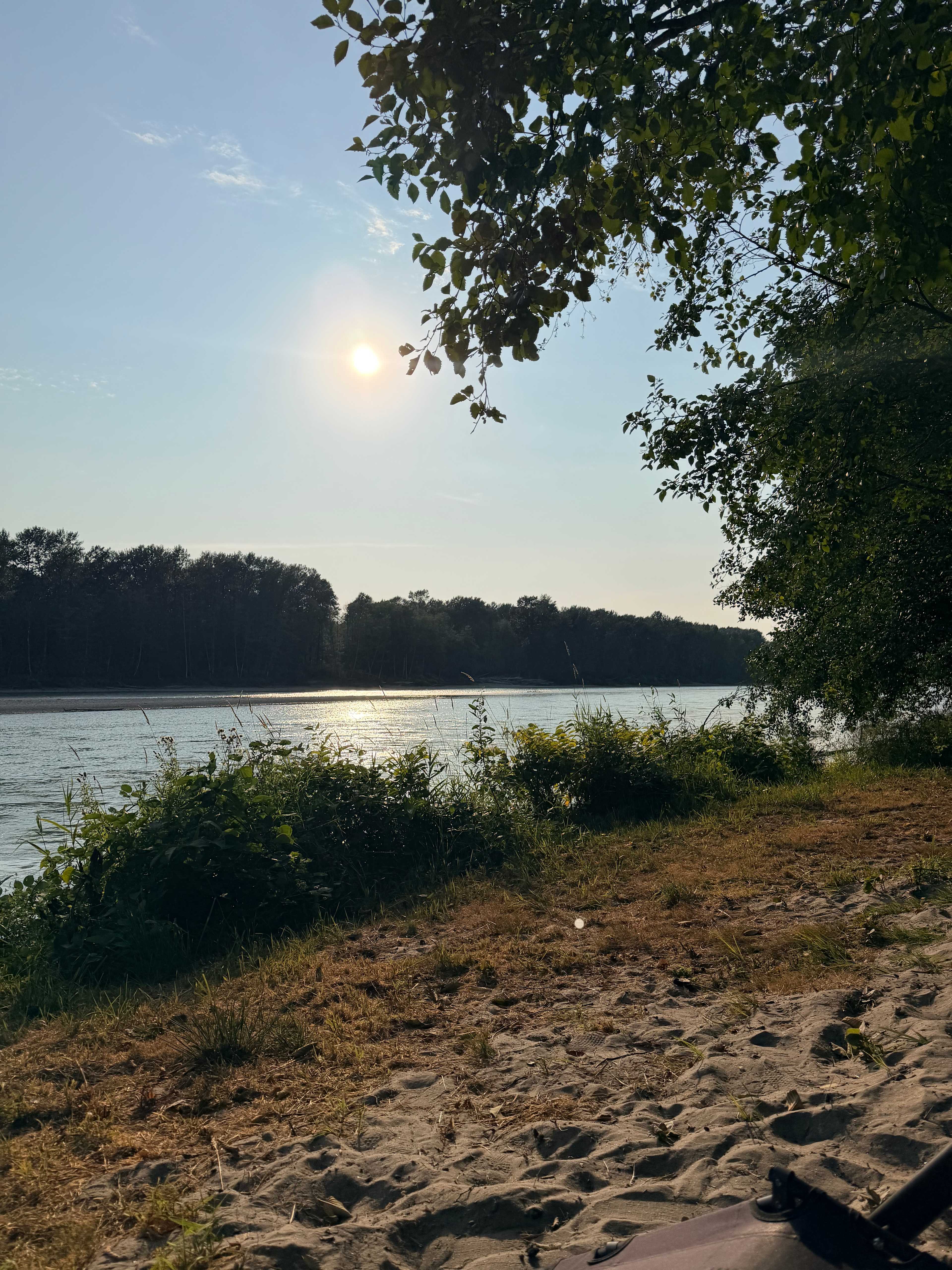 Skagit river camping and sauna