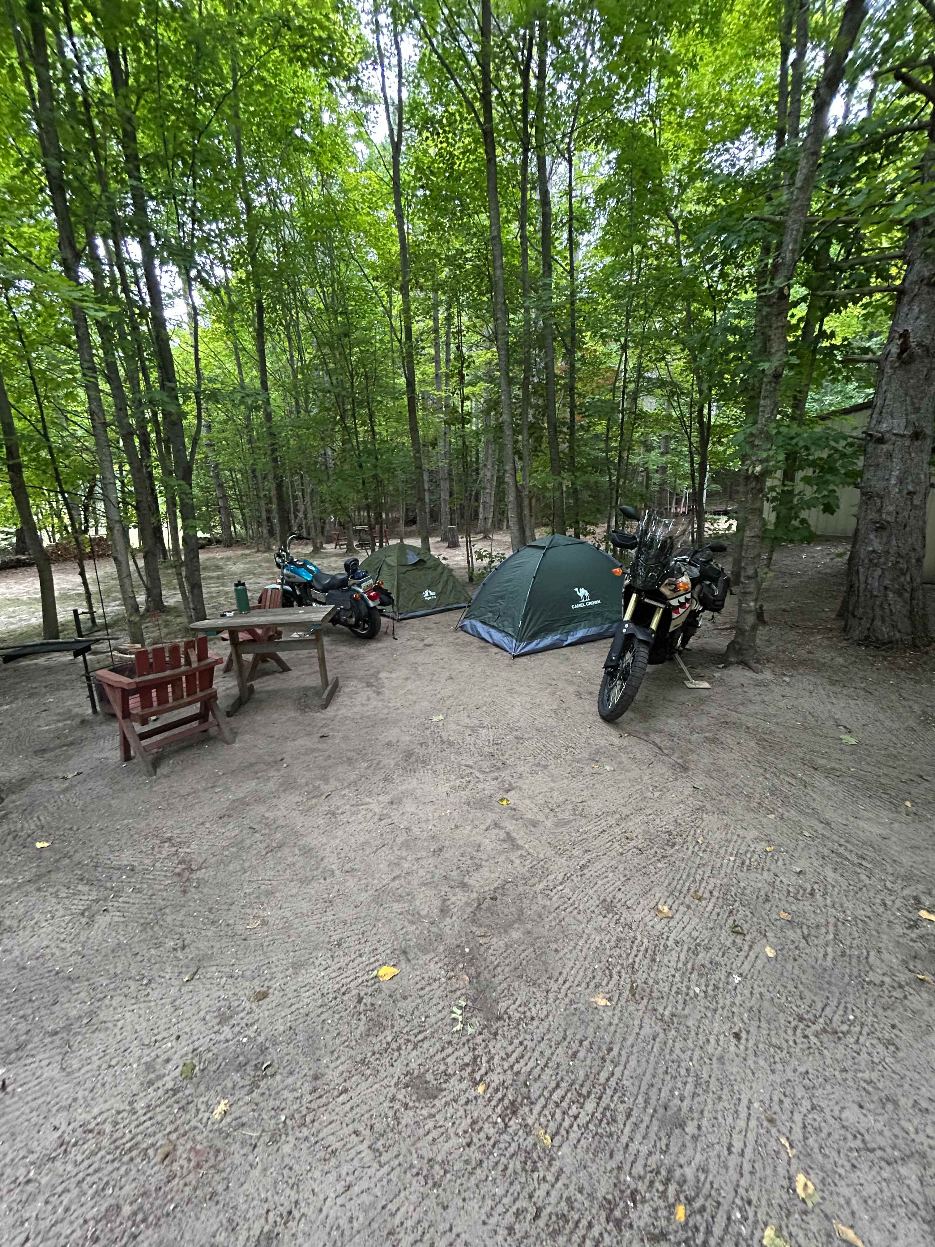 Motorcycle Tent Camp