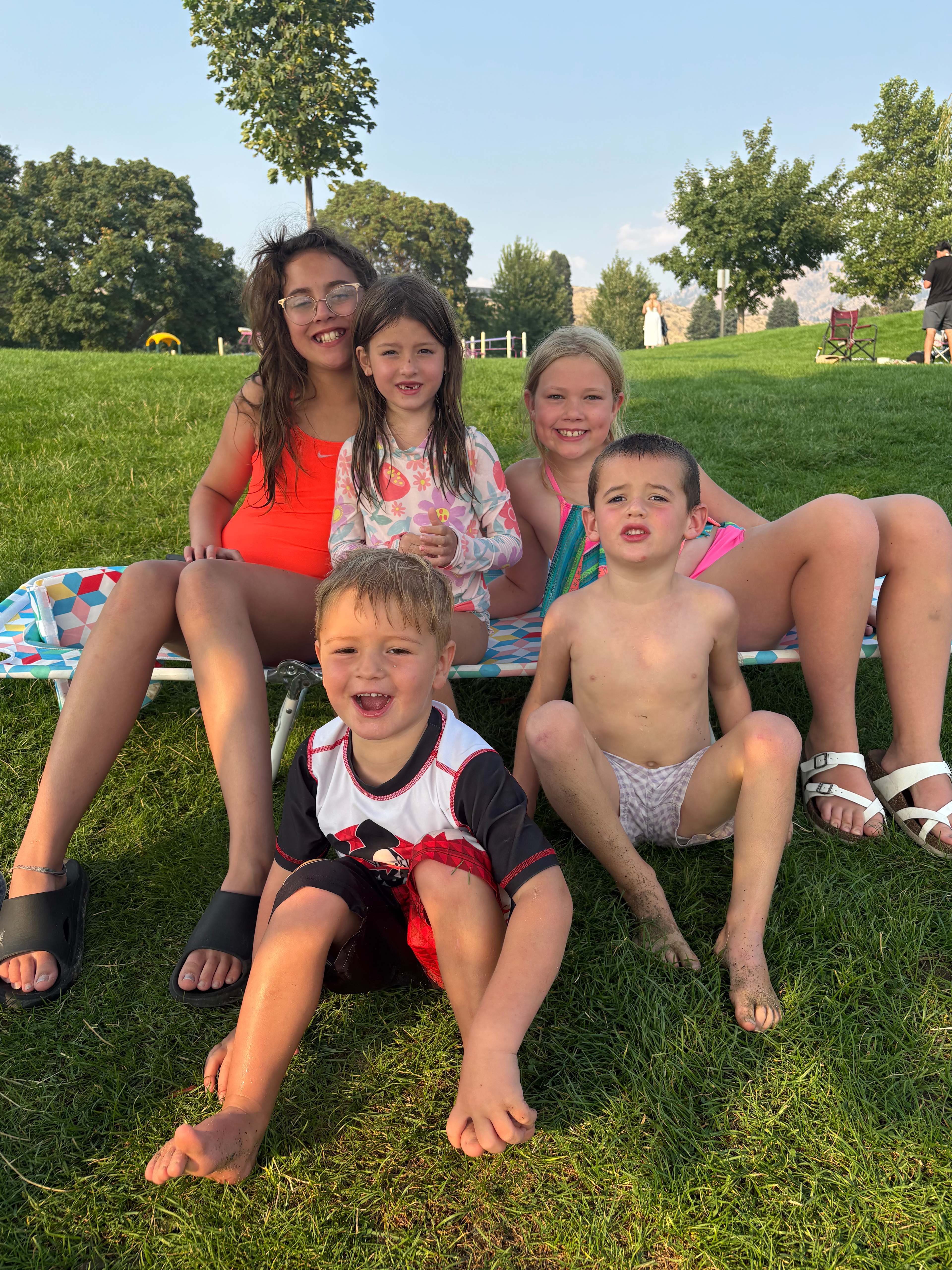 My Grandkids at the City Park