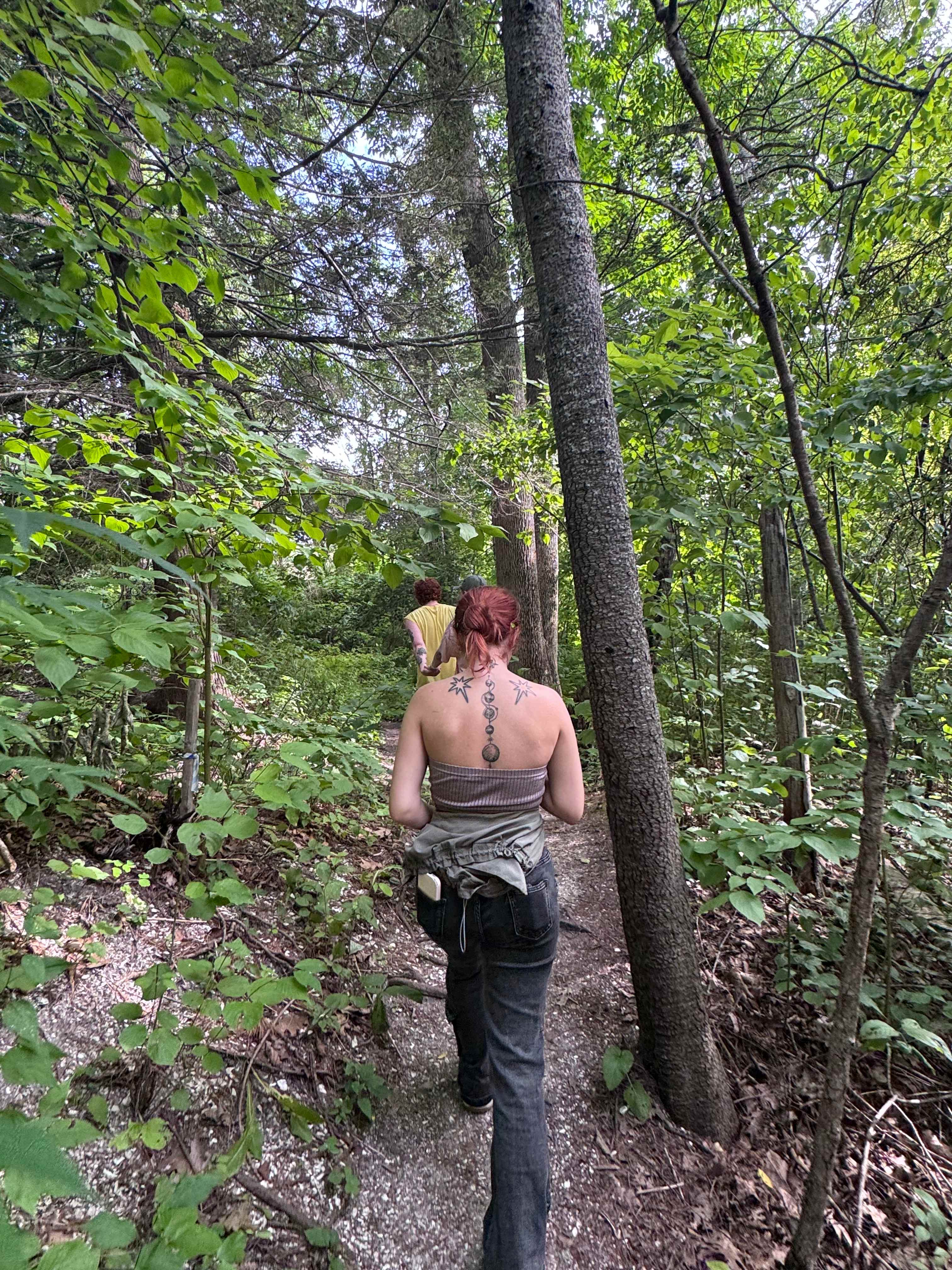 Trails at the Land Preservation down the way