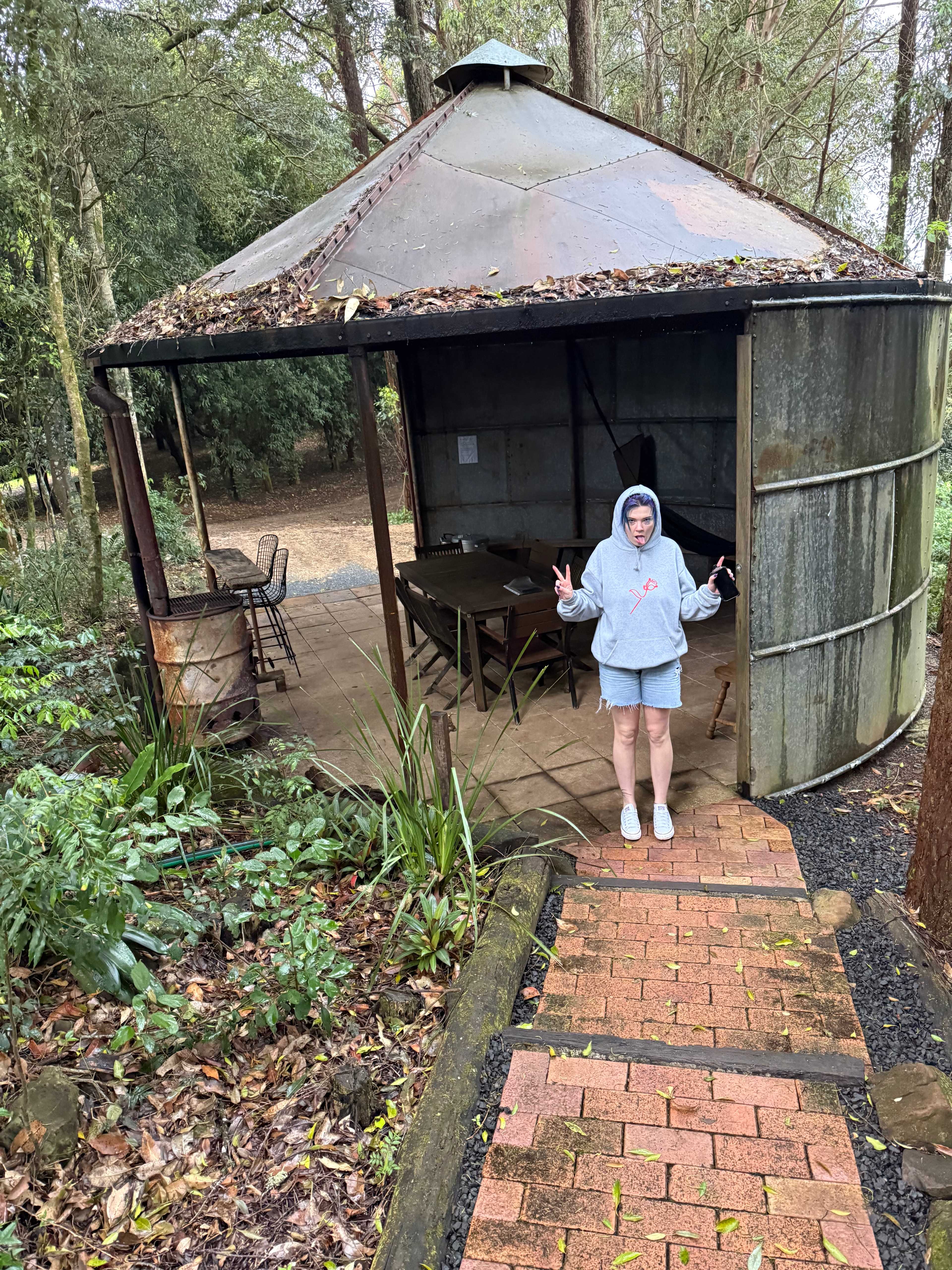 Very cosy silo to call home for two nights
