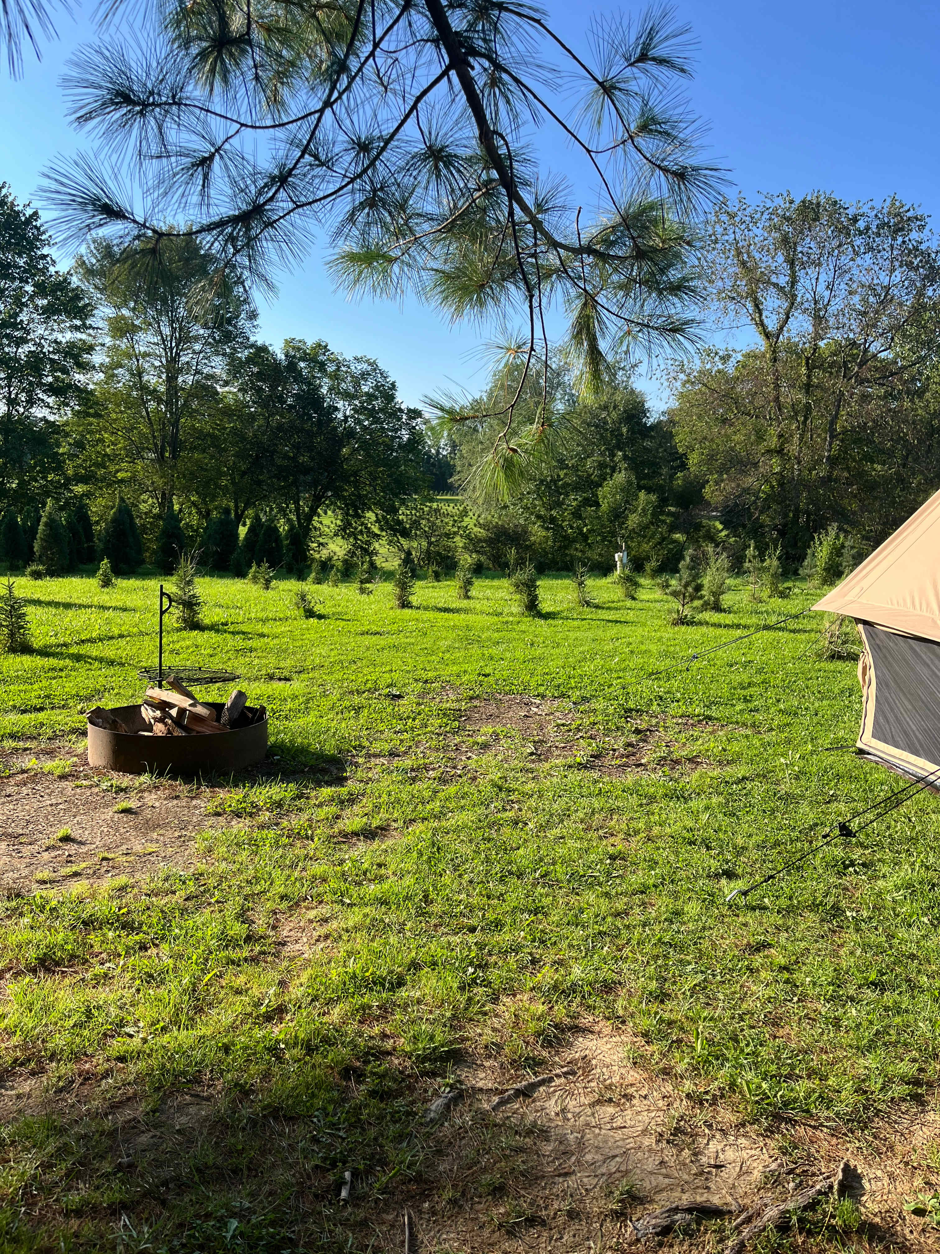 Camping at Heritage Farms