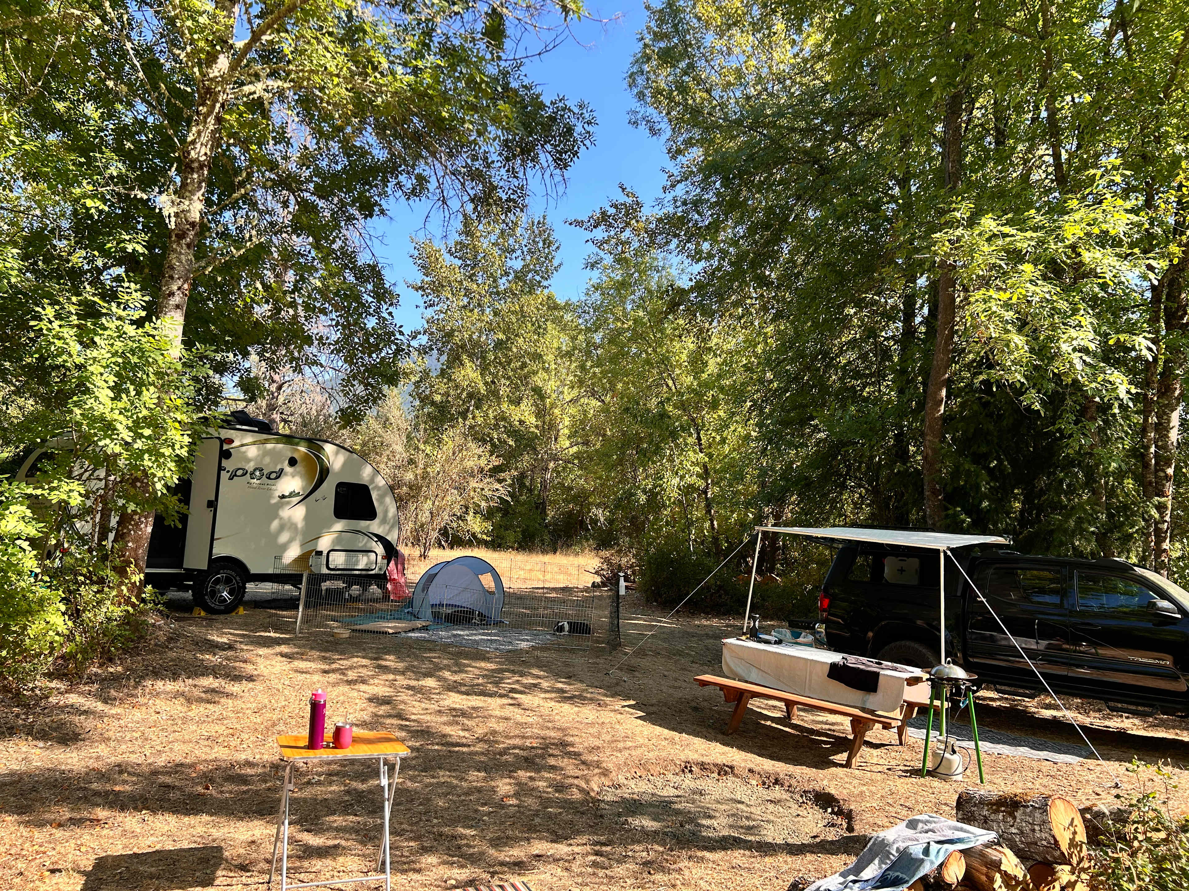 Bear's Illinois River Campsite