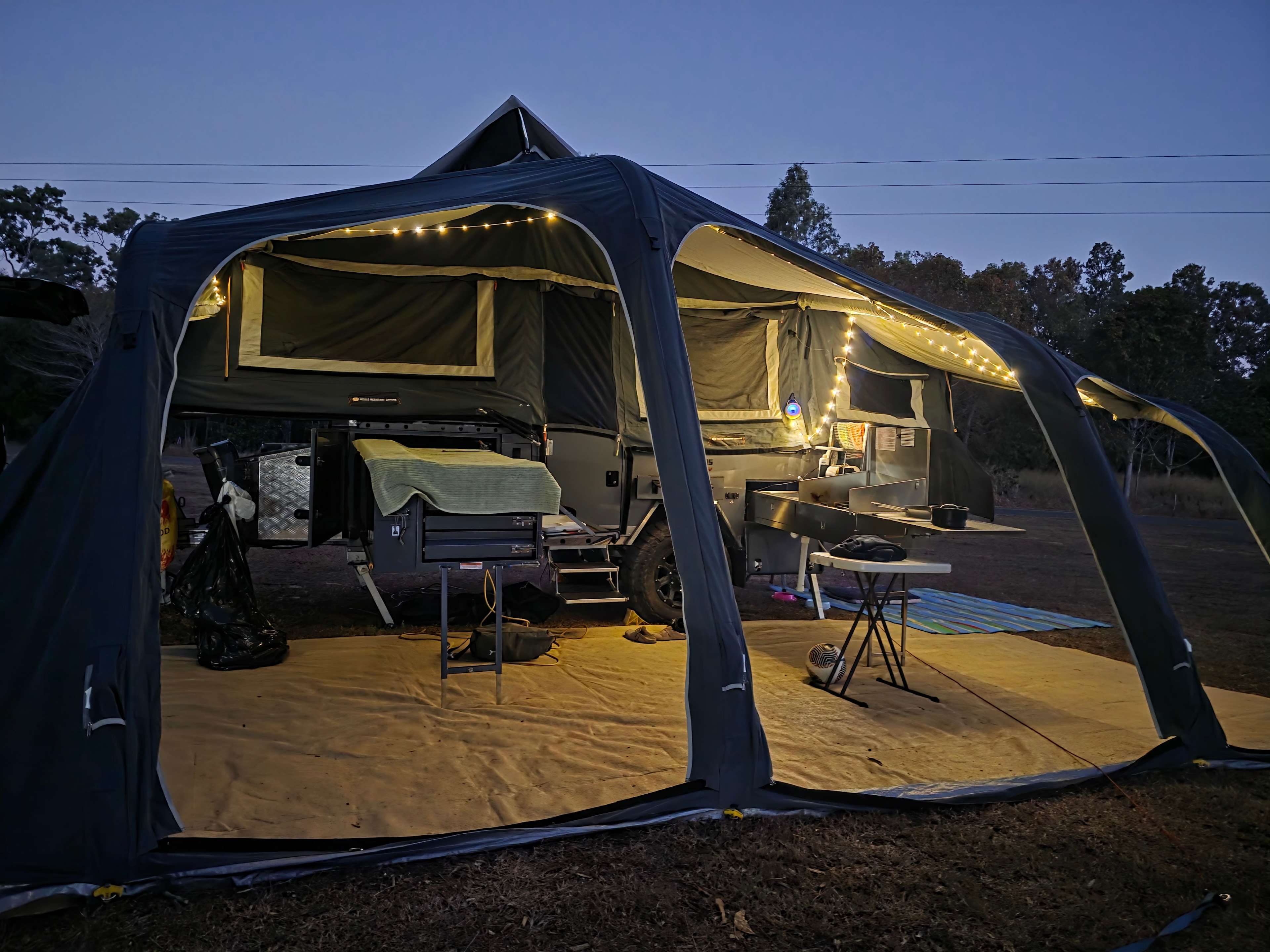 Our set-up