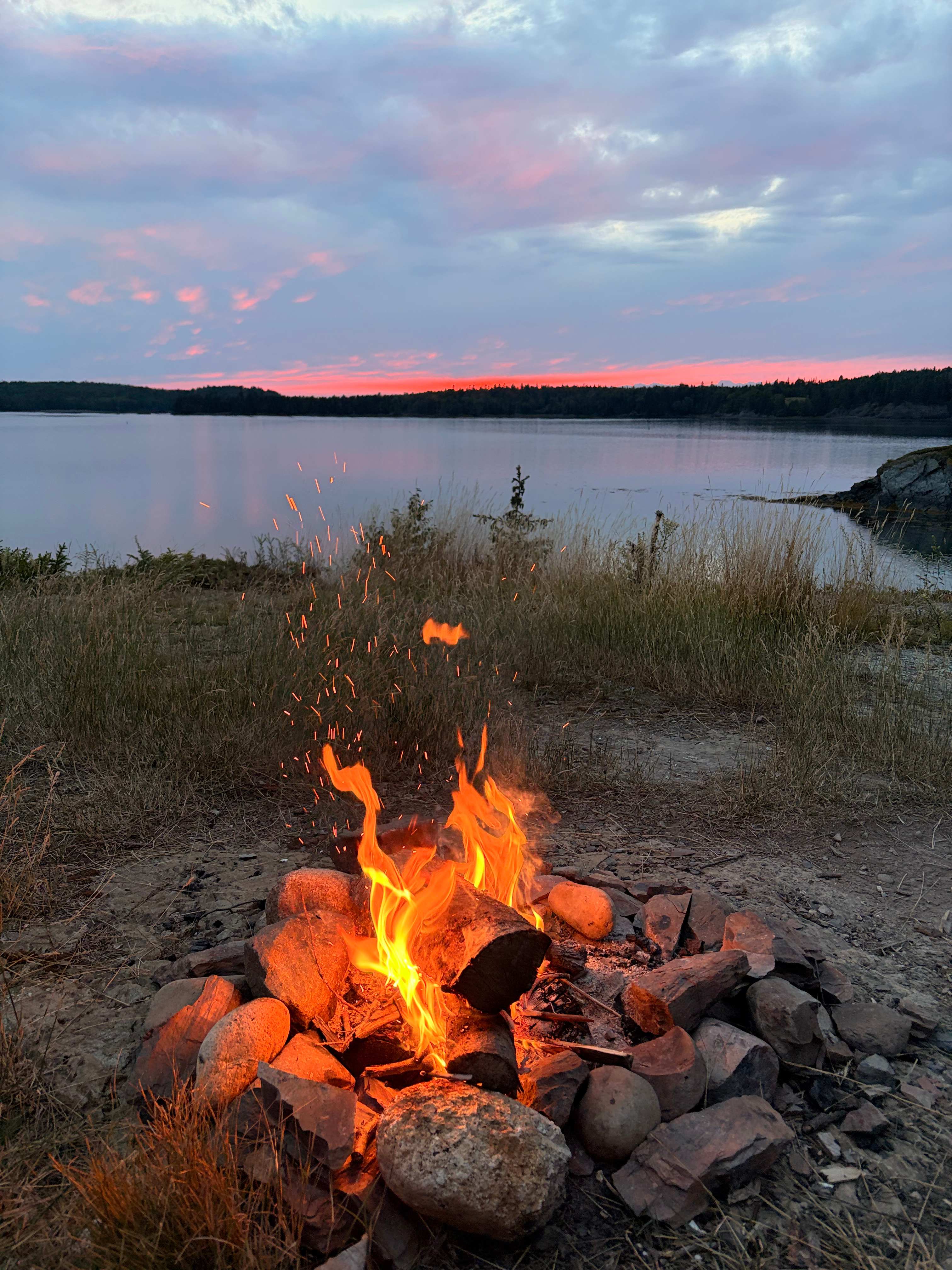 Mouth of the Magaguadavic Camping
