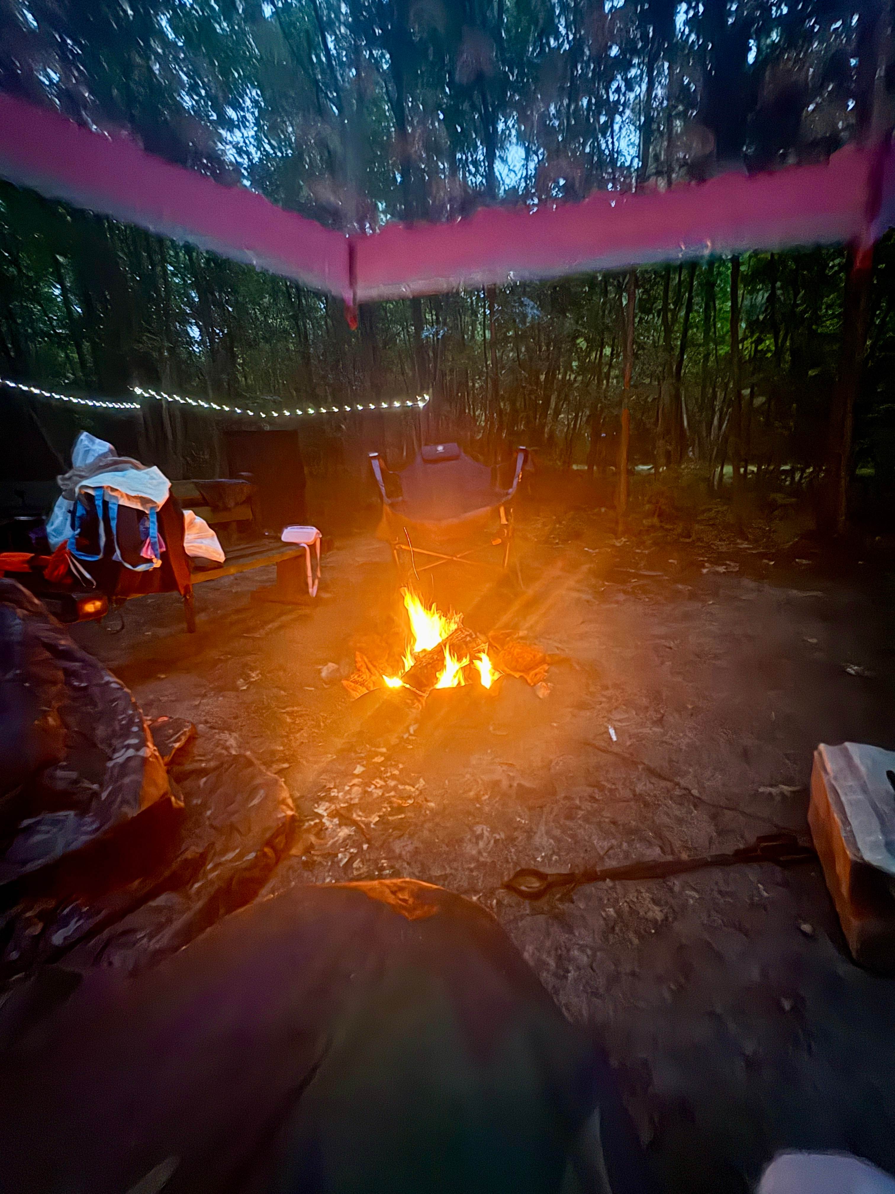 Campers Welcome to The Wolf Swamp.