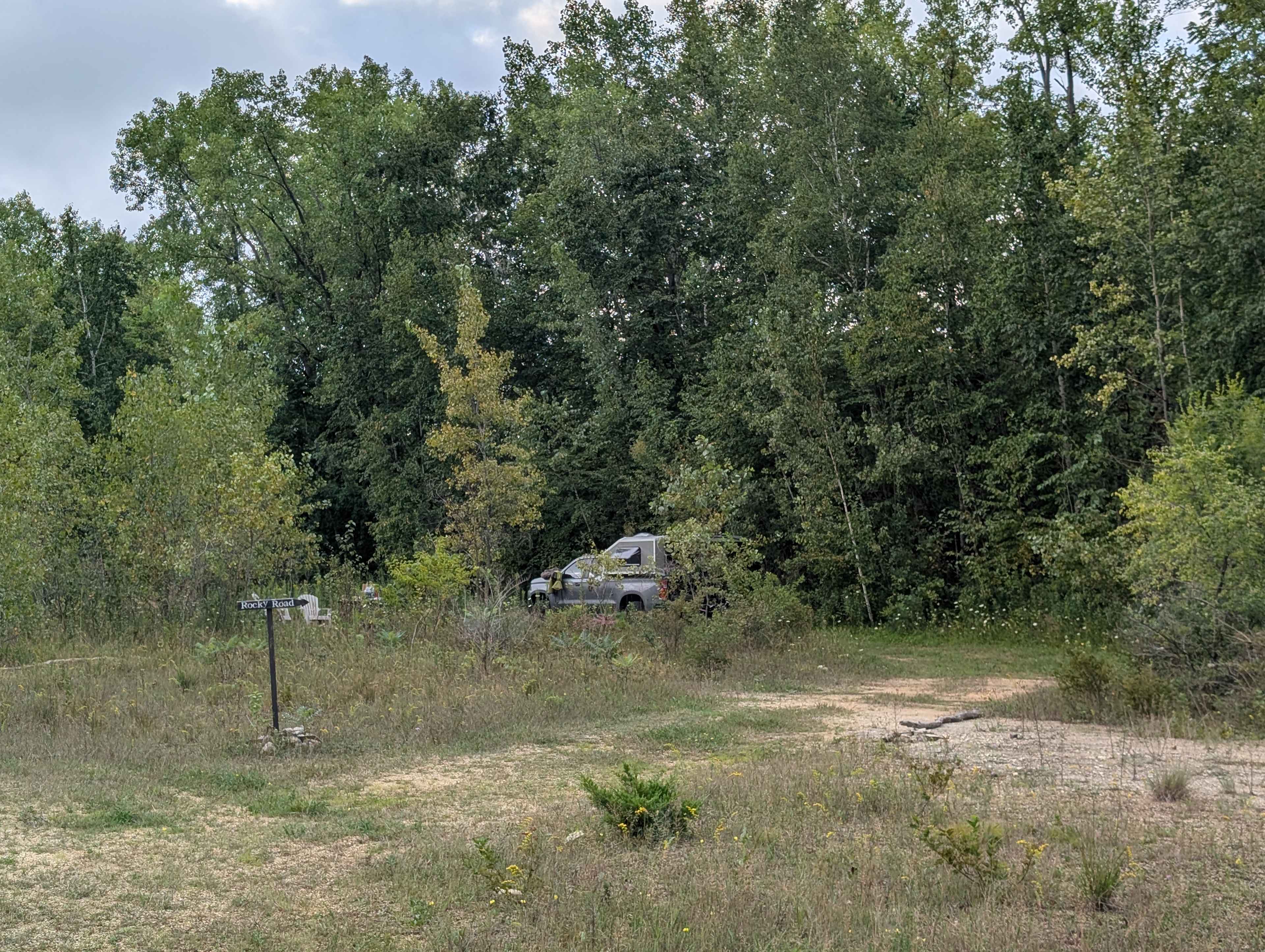 Site from the main drive