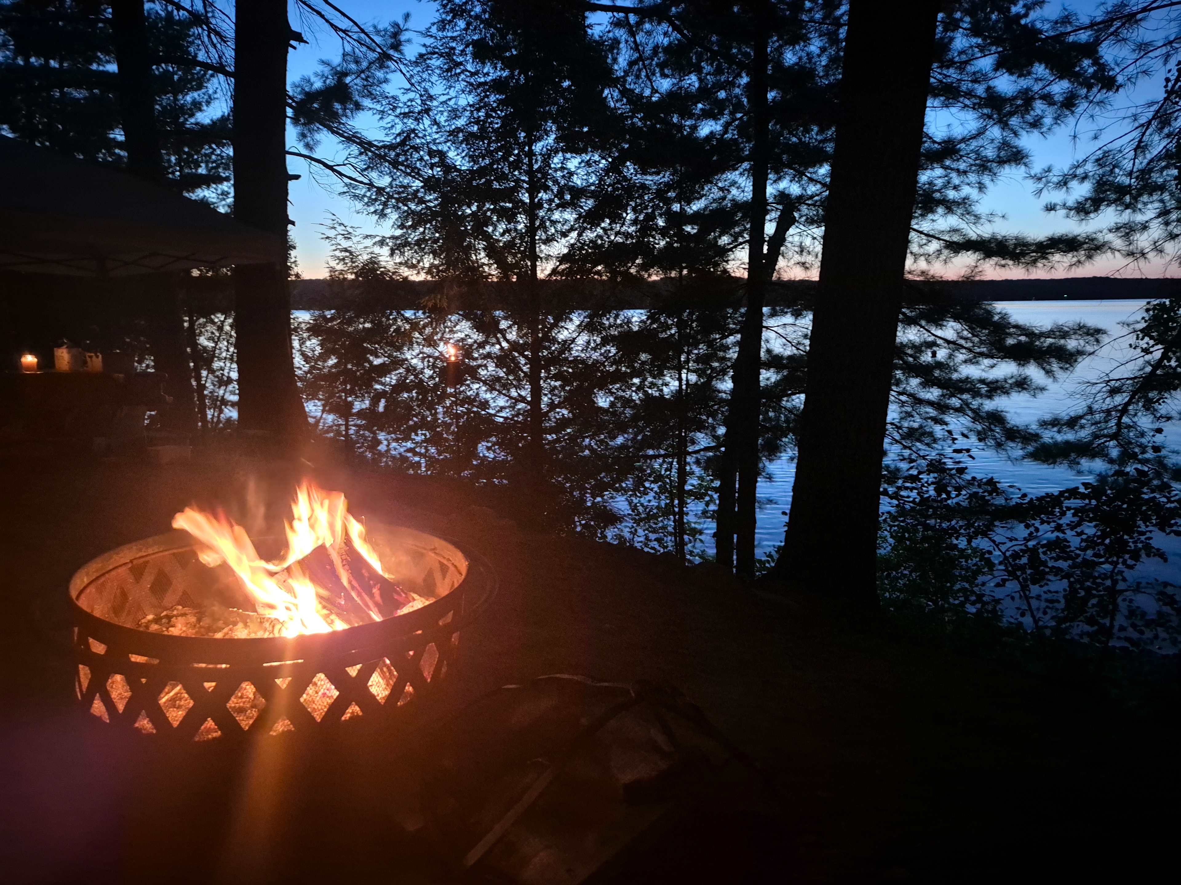 Eagle Lake Narrows Sunset Sites