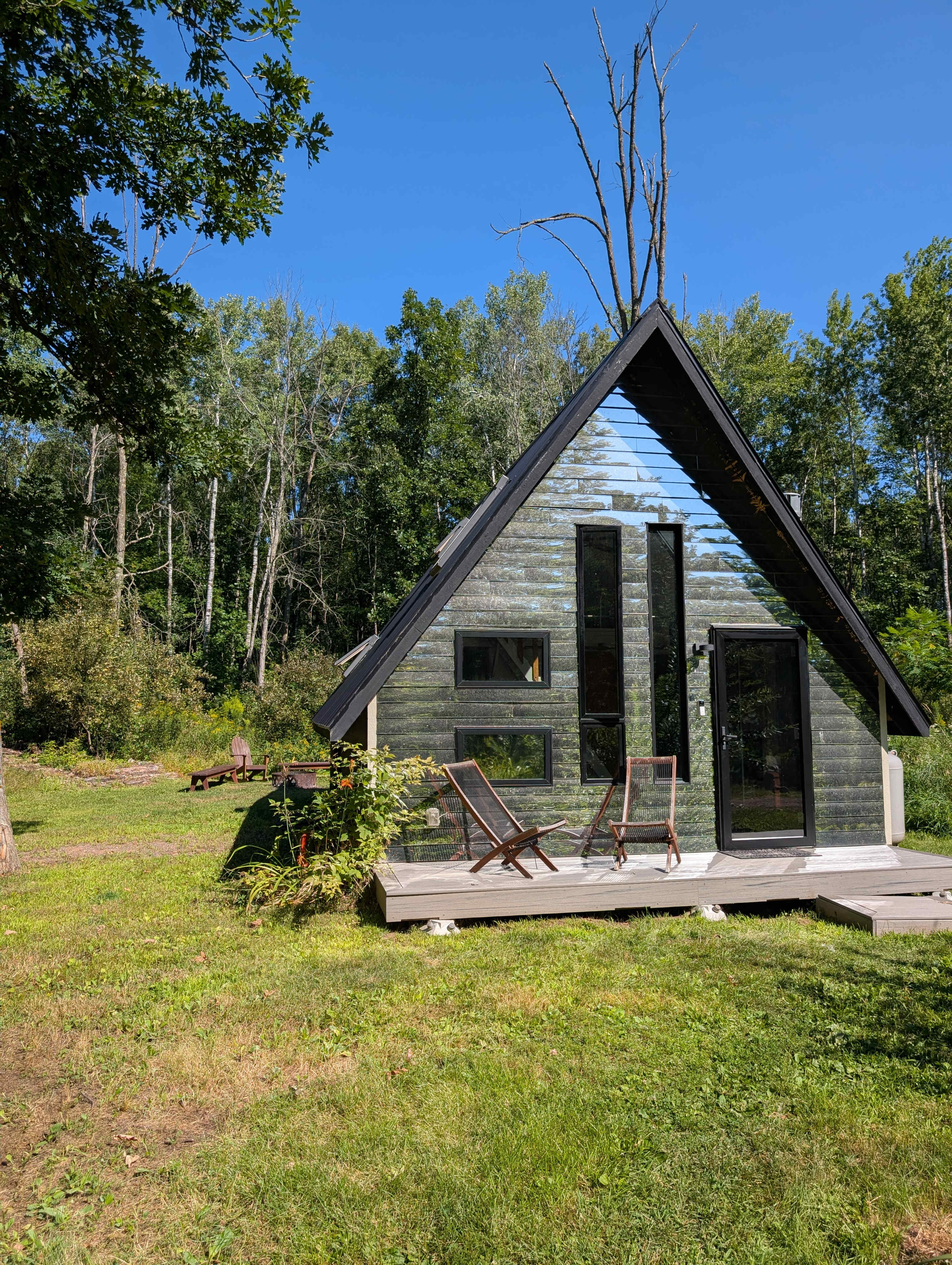 Reflections- Unique Modern A Frame