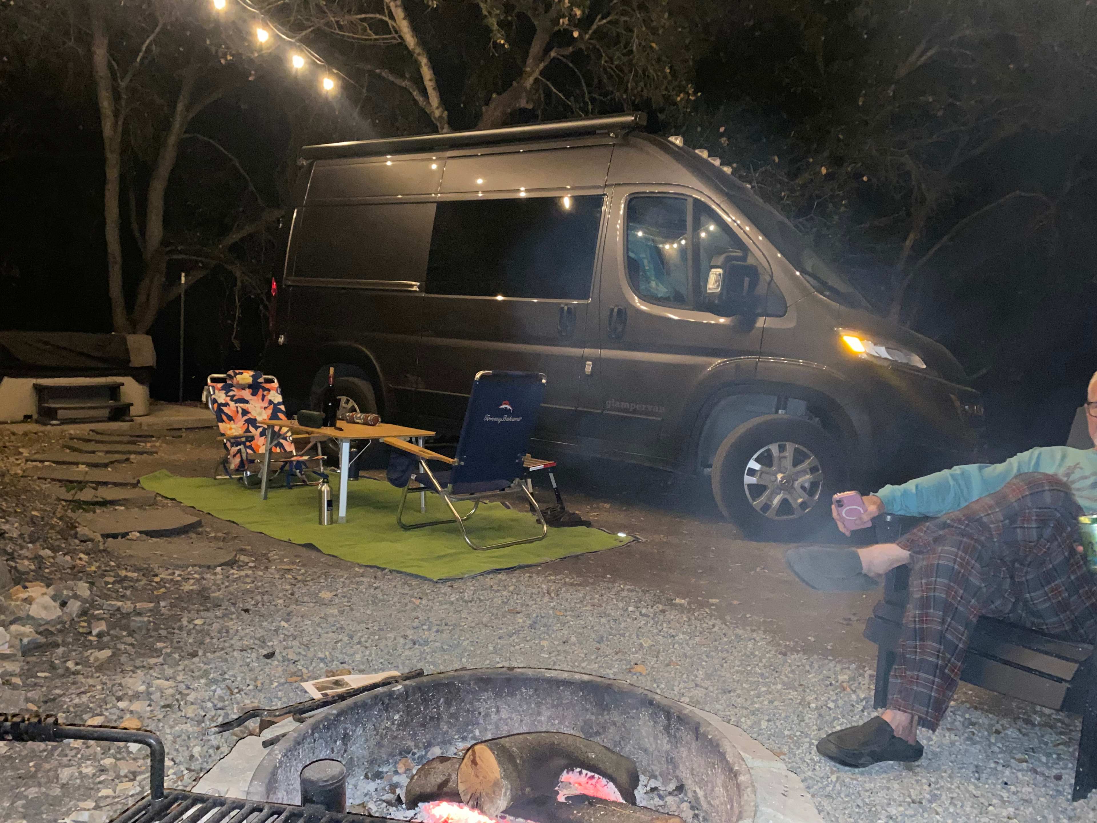 After long day hiking Pt Lobos and post hot tub, doesn’t get better than this 