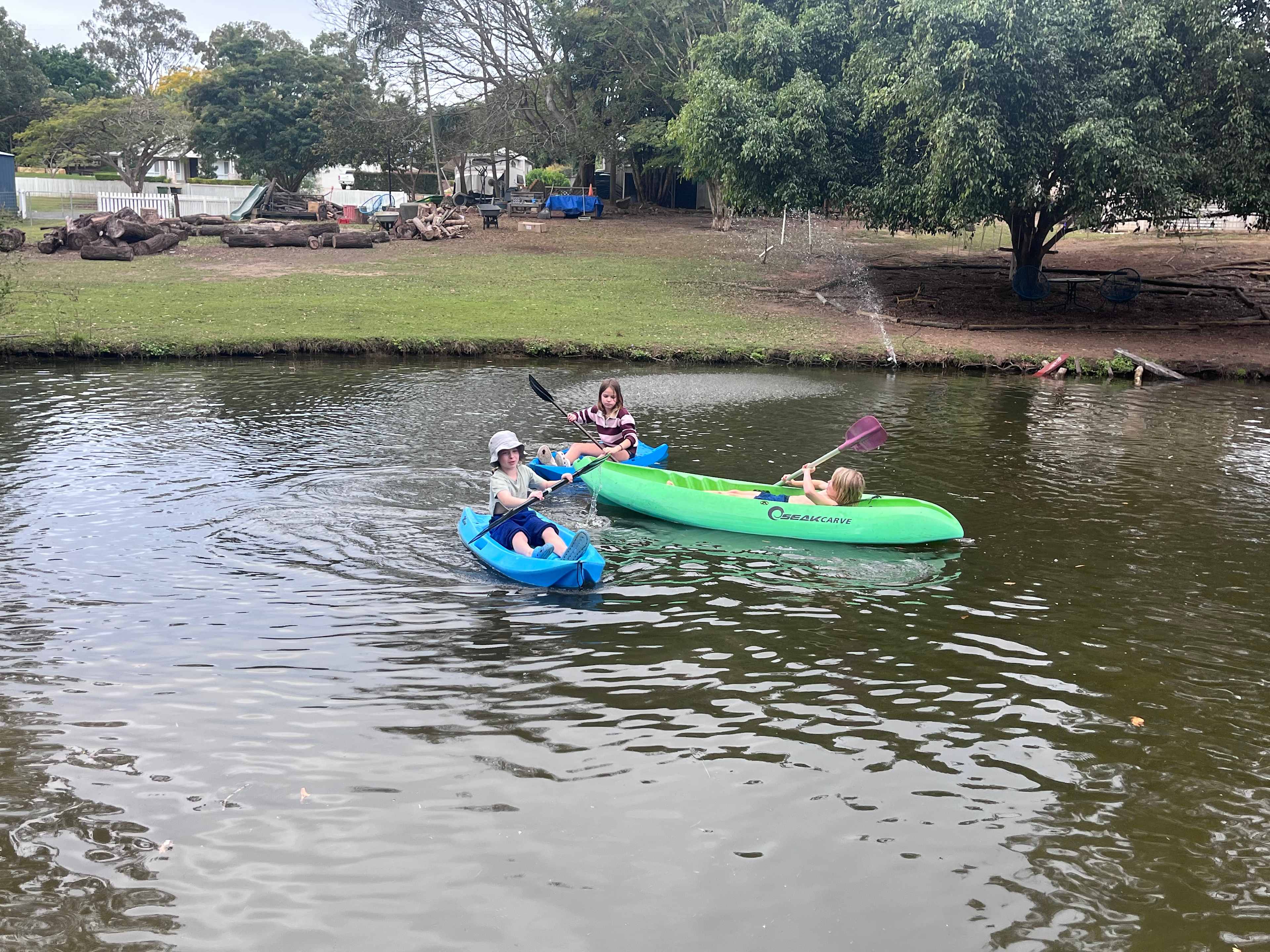 Kayaking