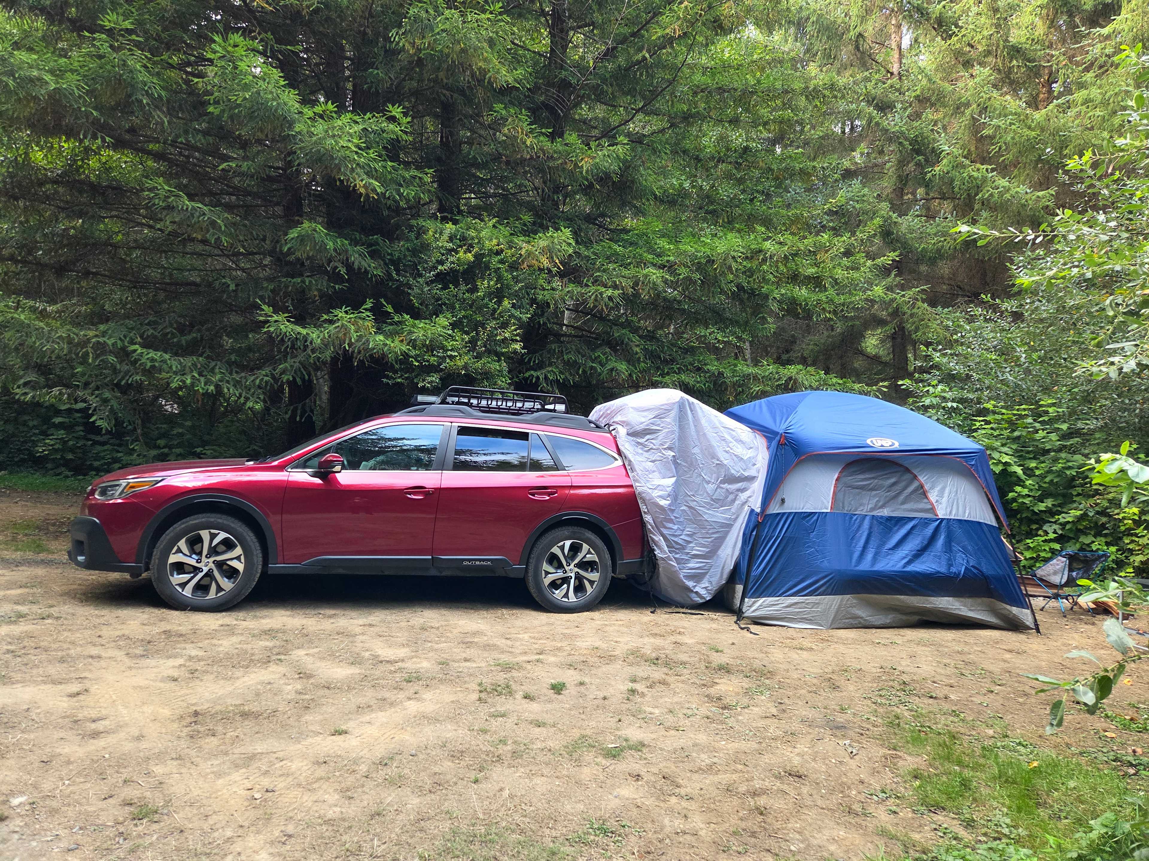 Smallest Campsite still fit our little setup