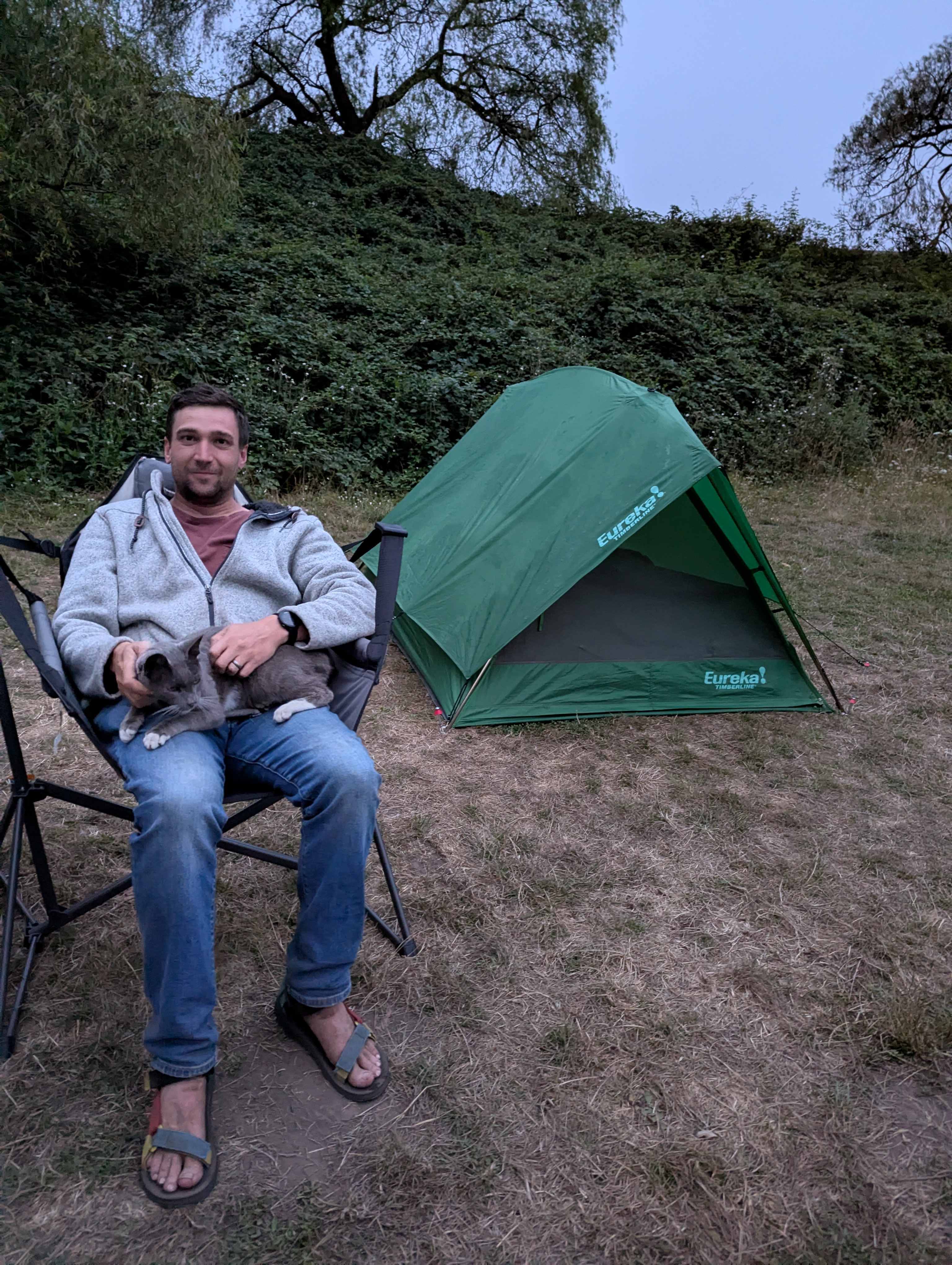 Camping with Boots :)