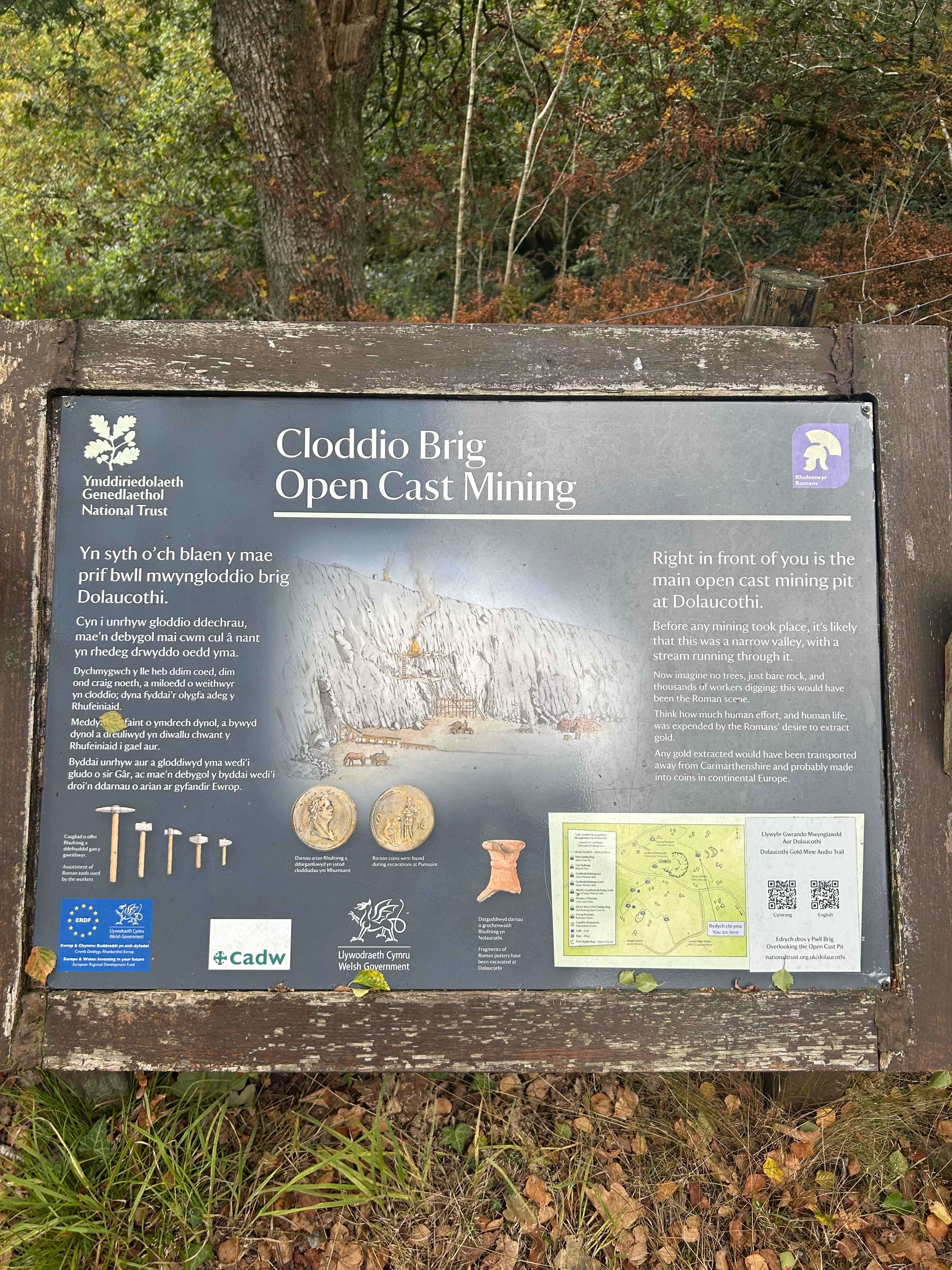 Dolaucothi Victorian and Roman Gold mine