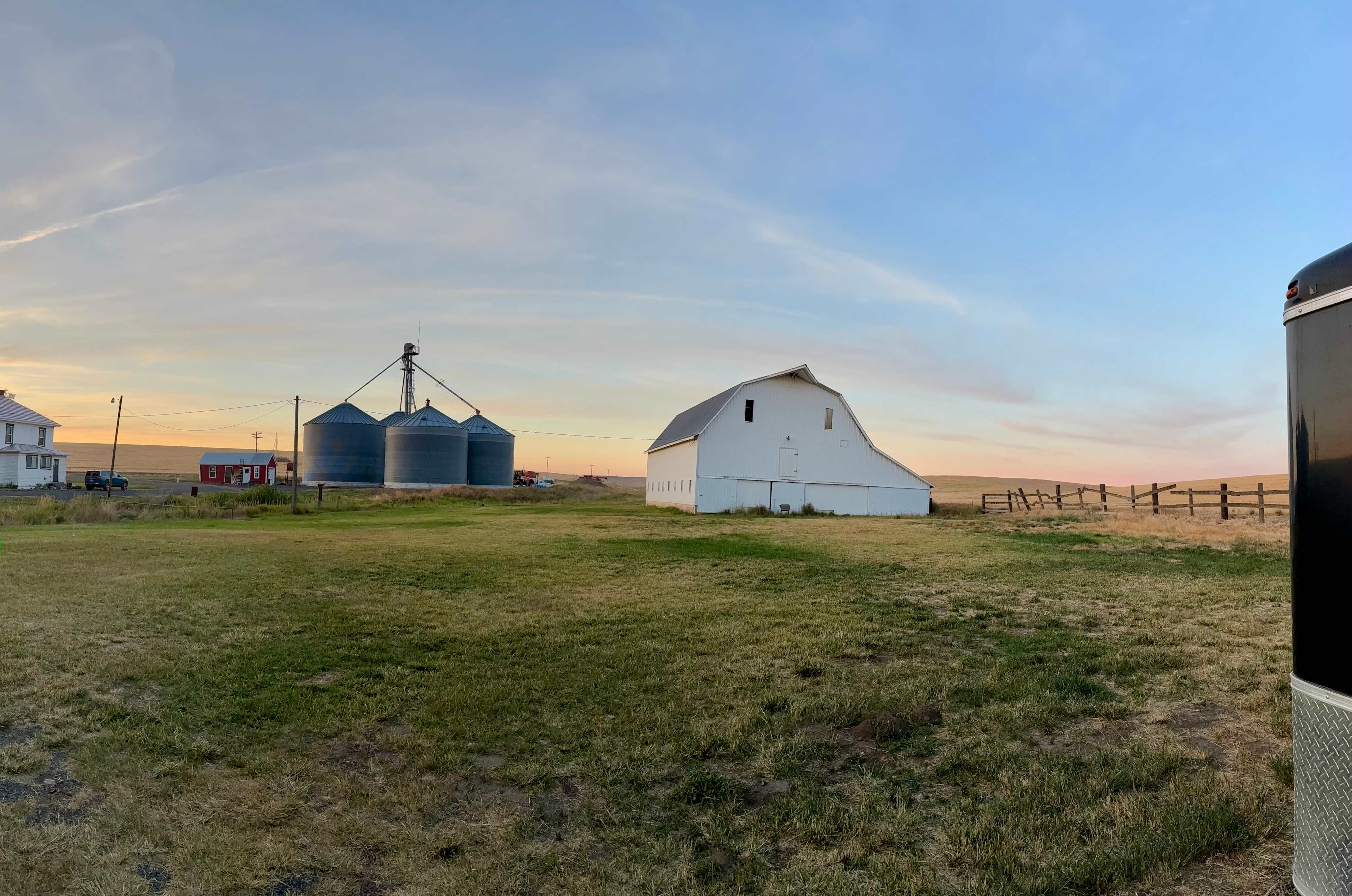 The barn