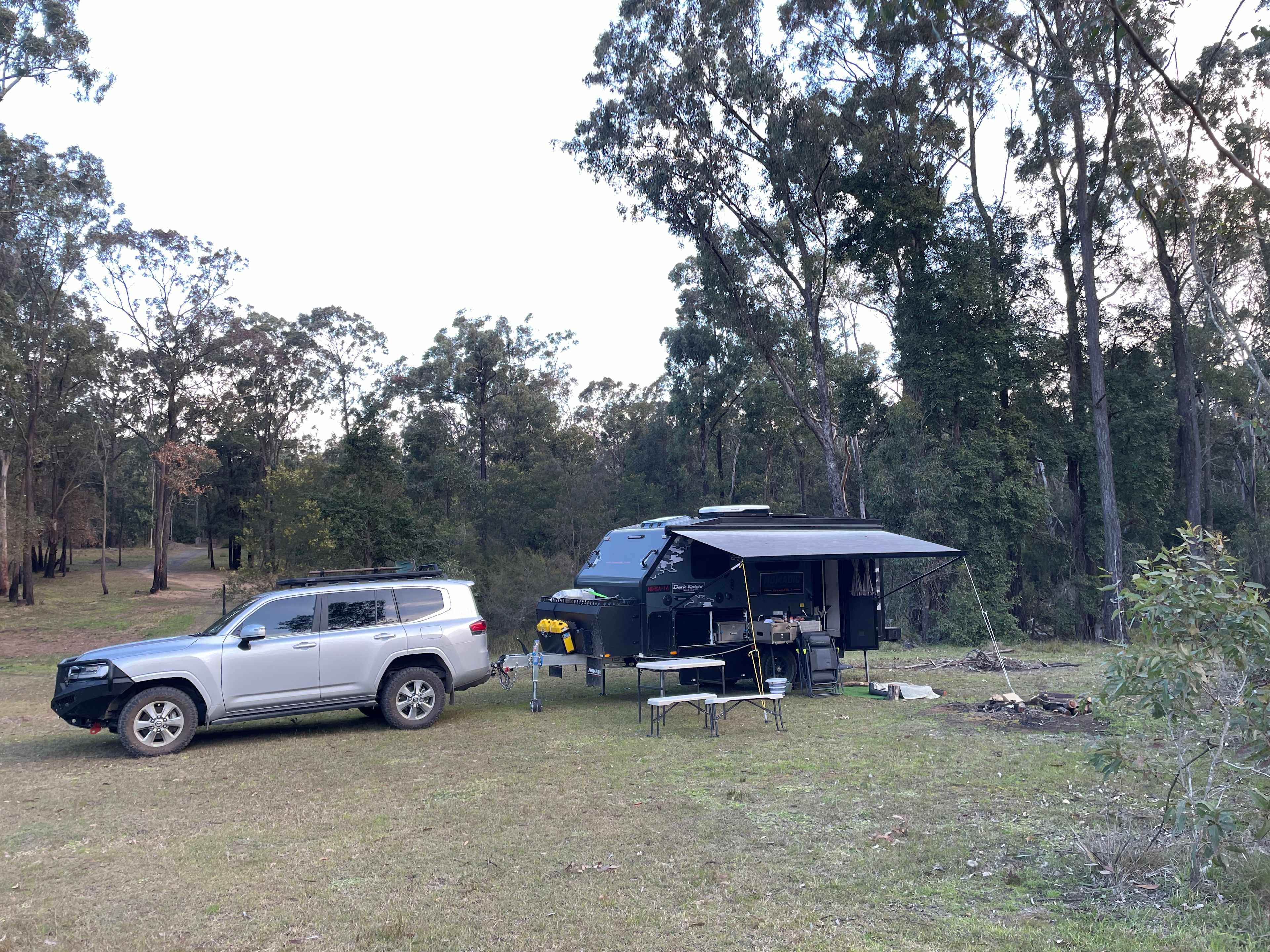 A taste of bush camping