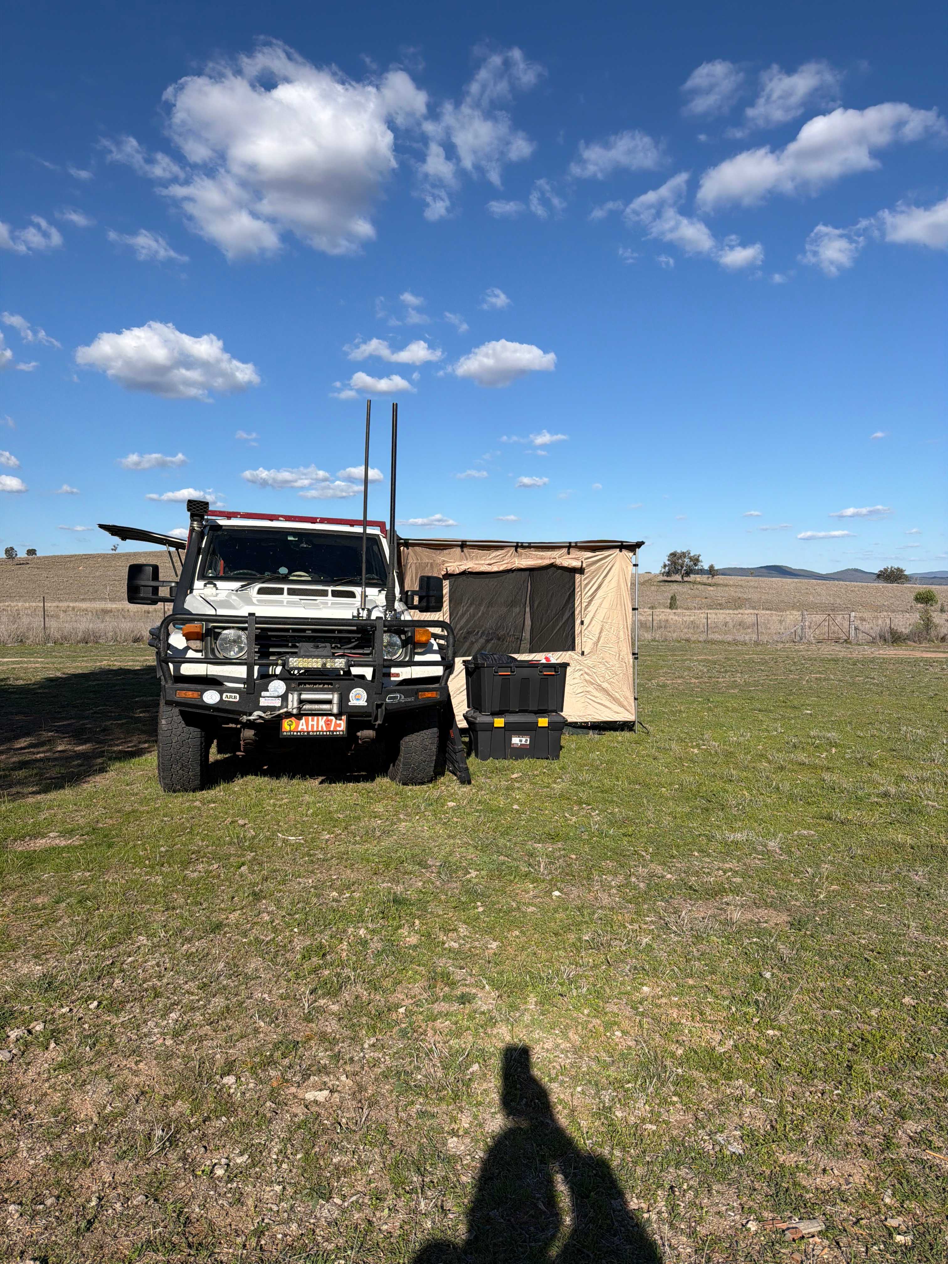 Valley Heights Texas QLD Bush Camp