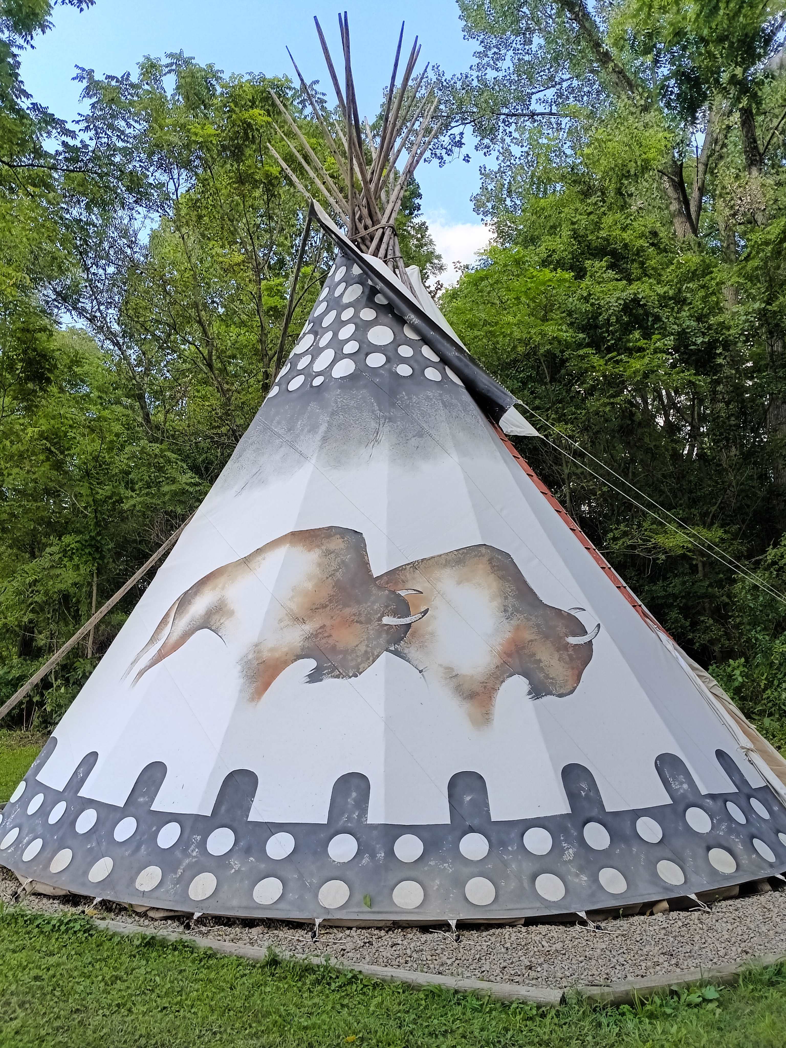 Cherokee Valley Bison Ranch Creekside Retreat