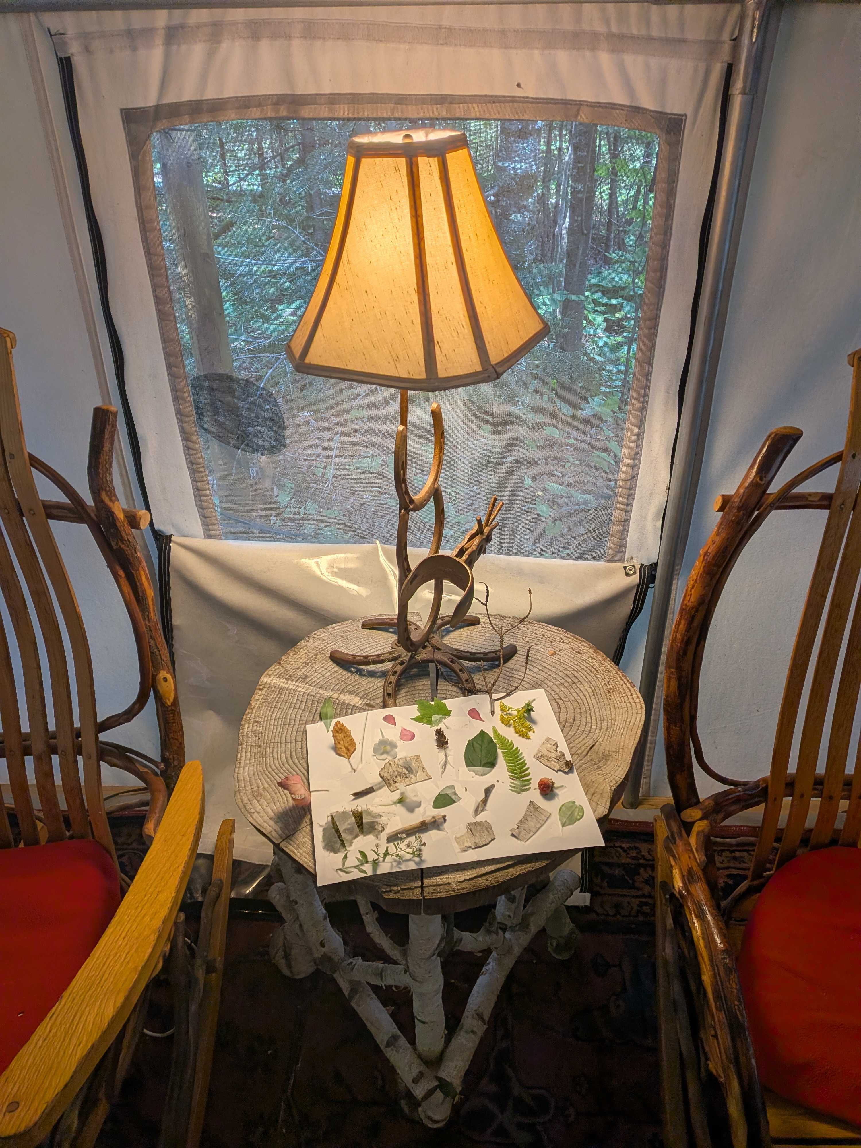 Nature foraging artwork
