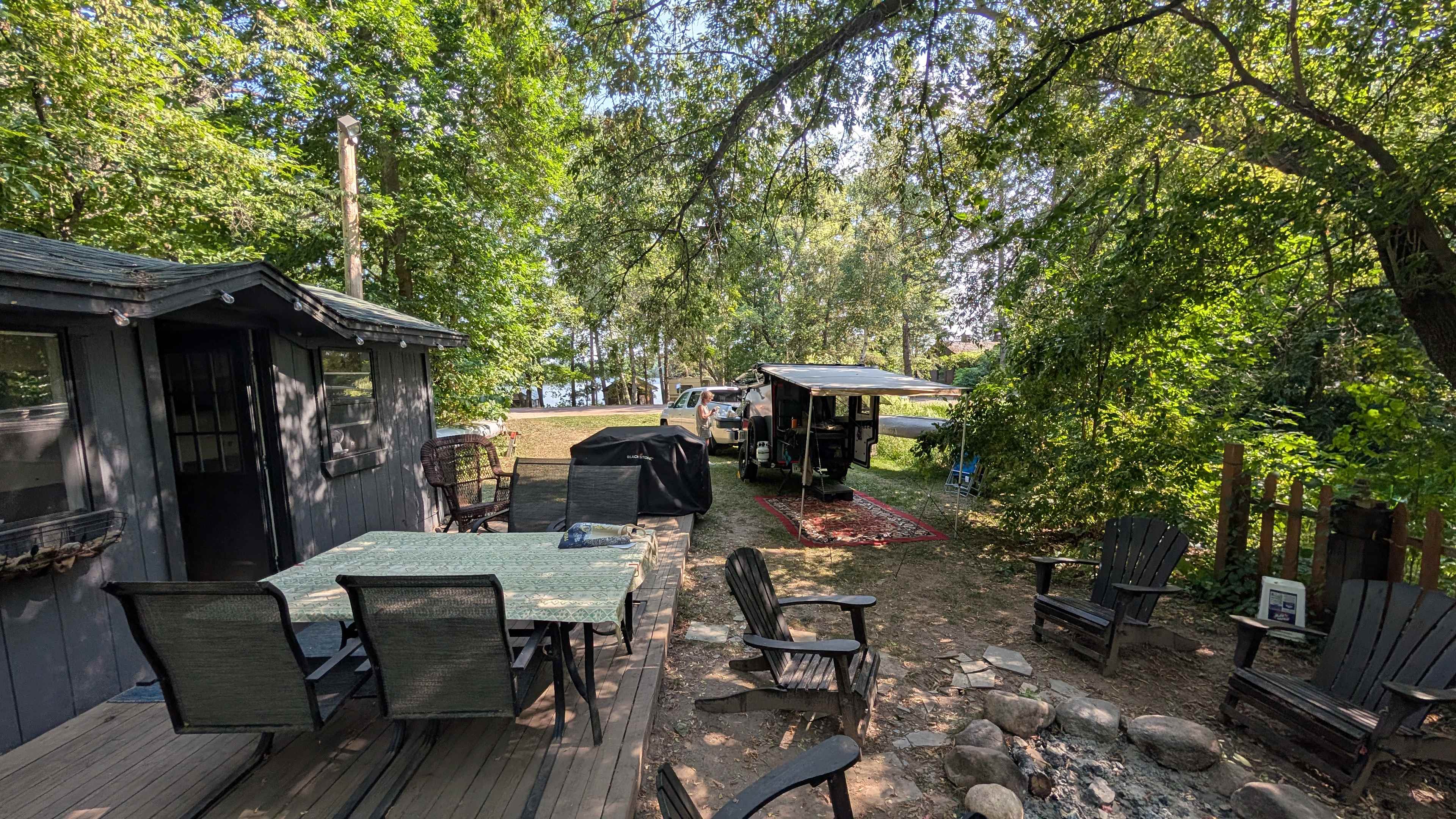 Even had room for our little trailer