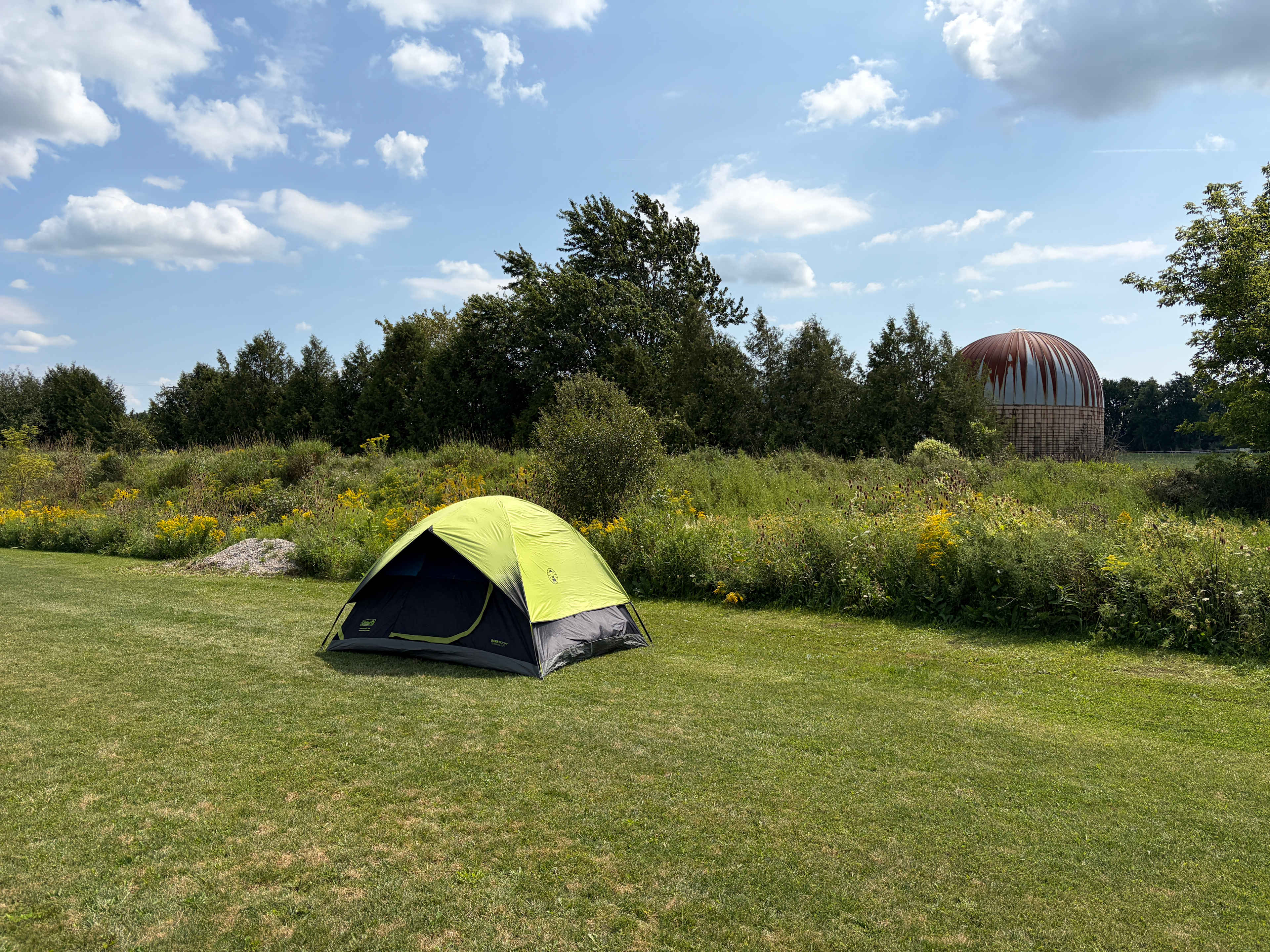 Campsite right along G2G