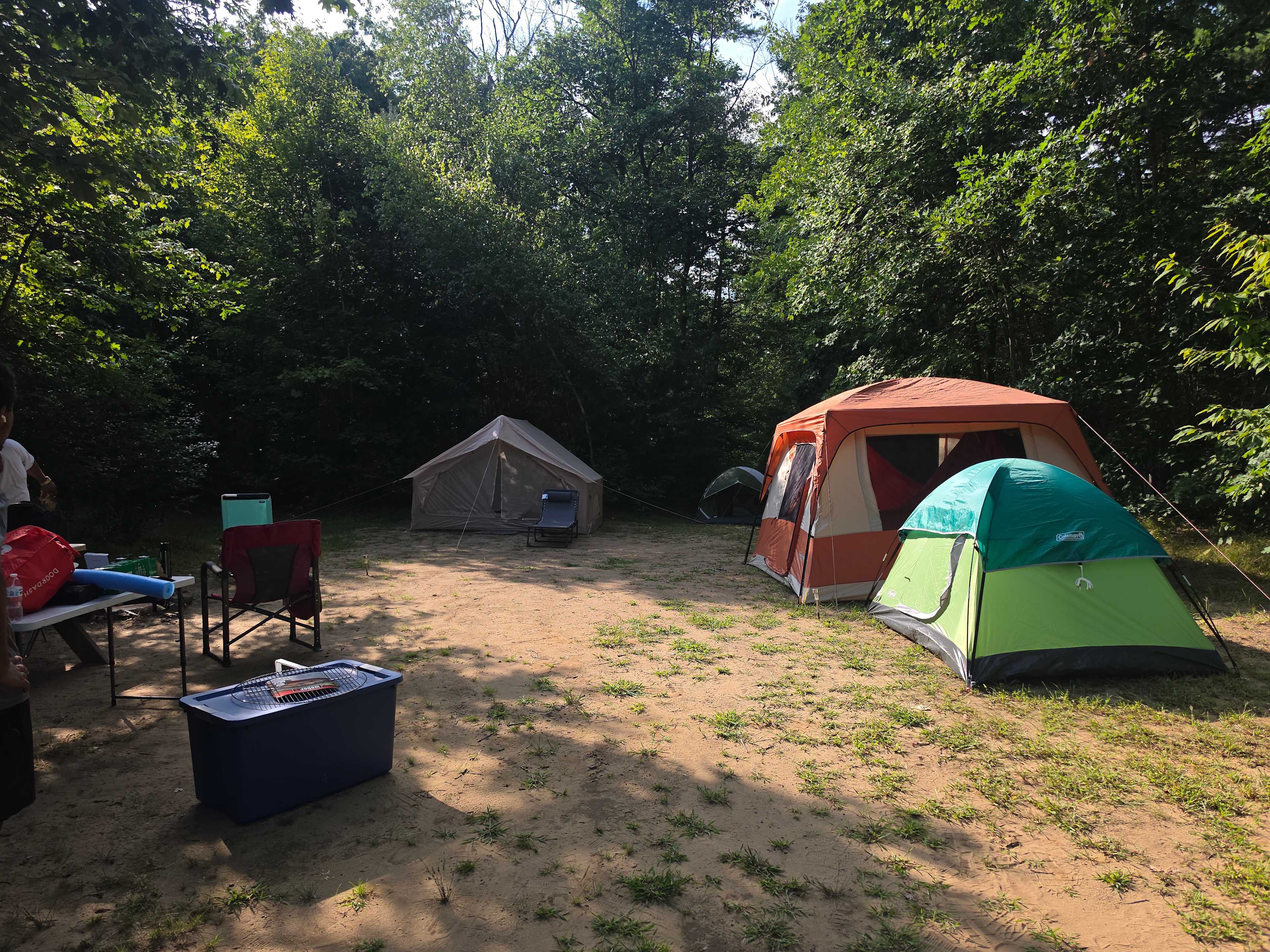 Campers Welcome to The Wolf Swamp.